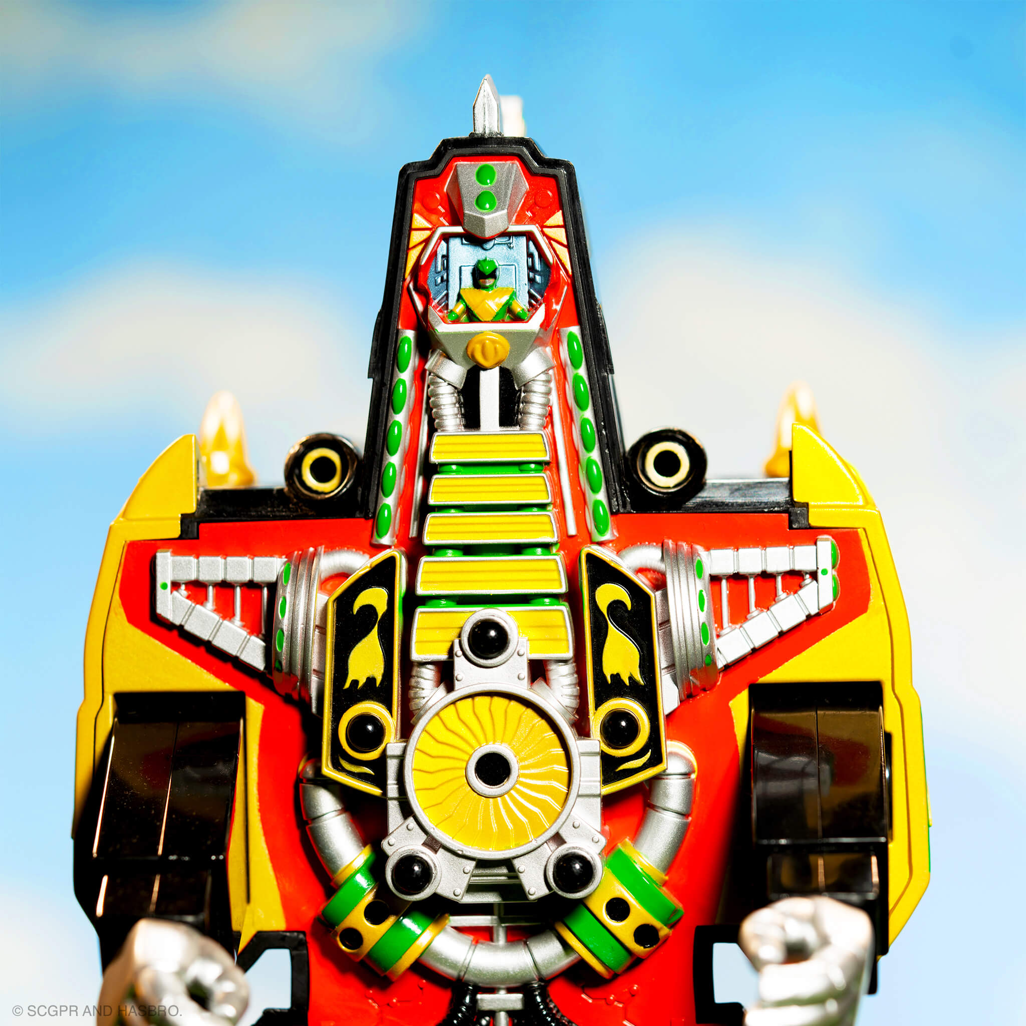 Super7 Super Cyborg Dragonzord figurina full color 28 cm