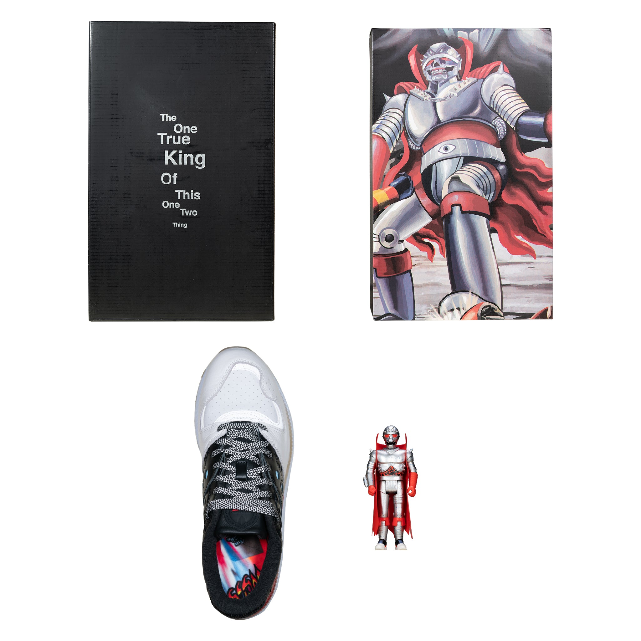 Super7 Czarface Saucony Azura adidași set cu figurină piele