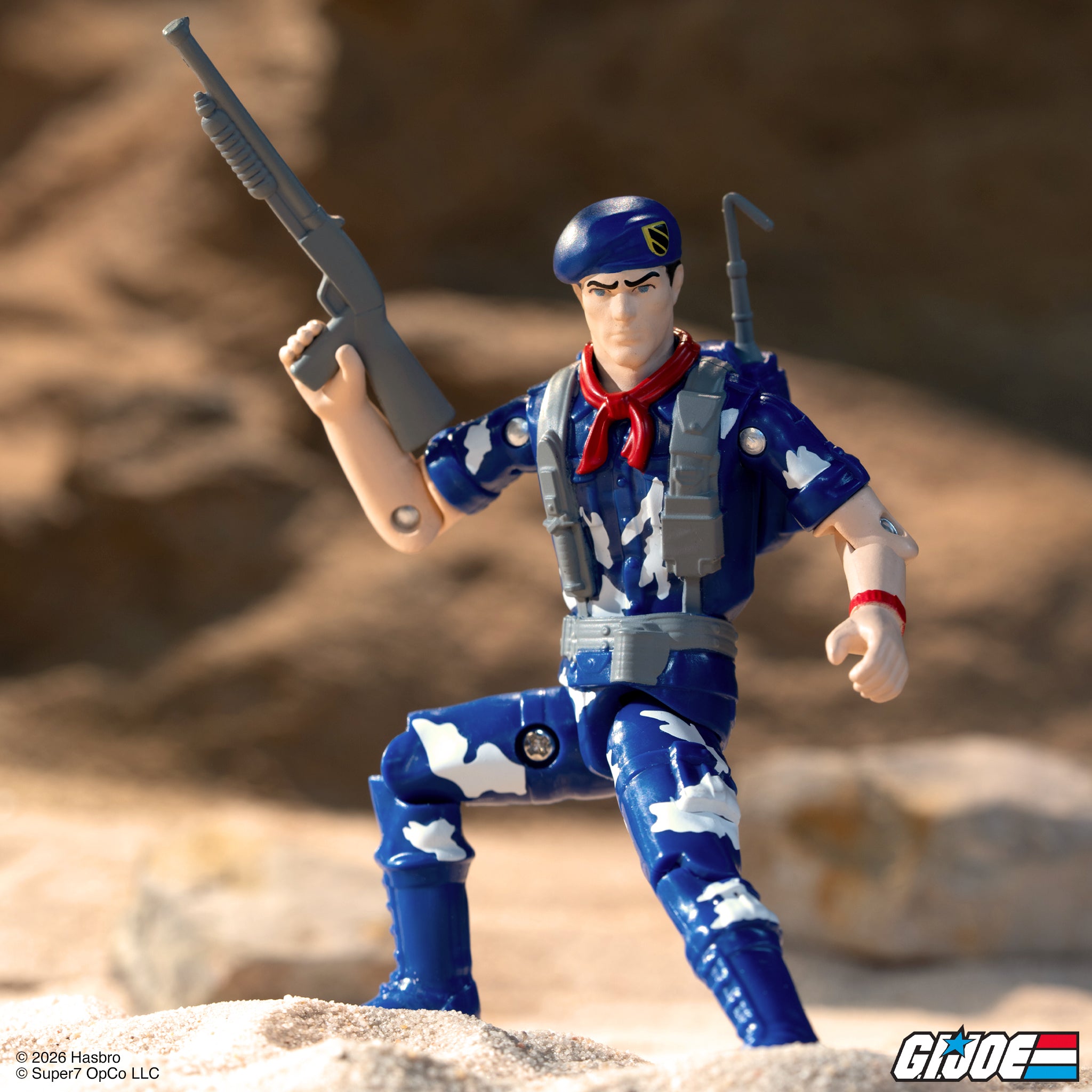 Super7 G.I. Joe ReAction+ Wave 08 set 4 figurine articulate