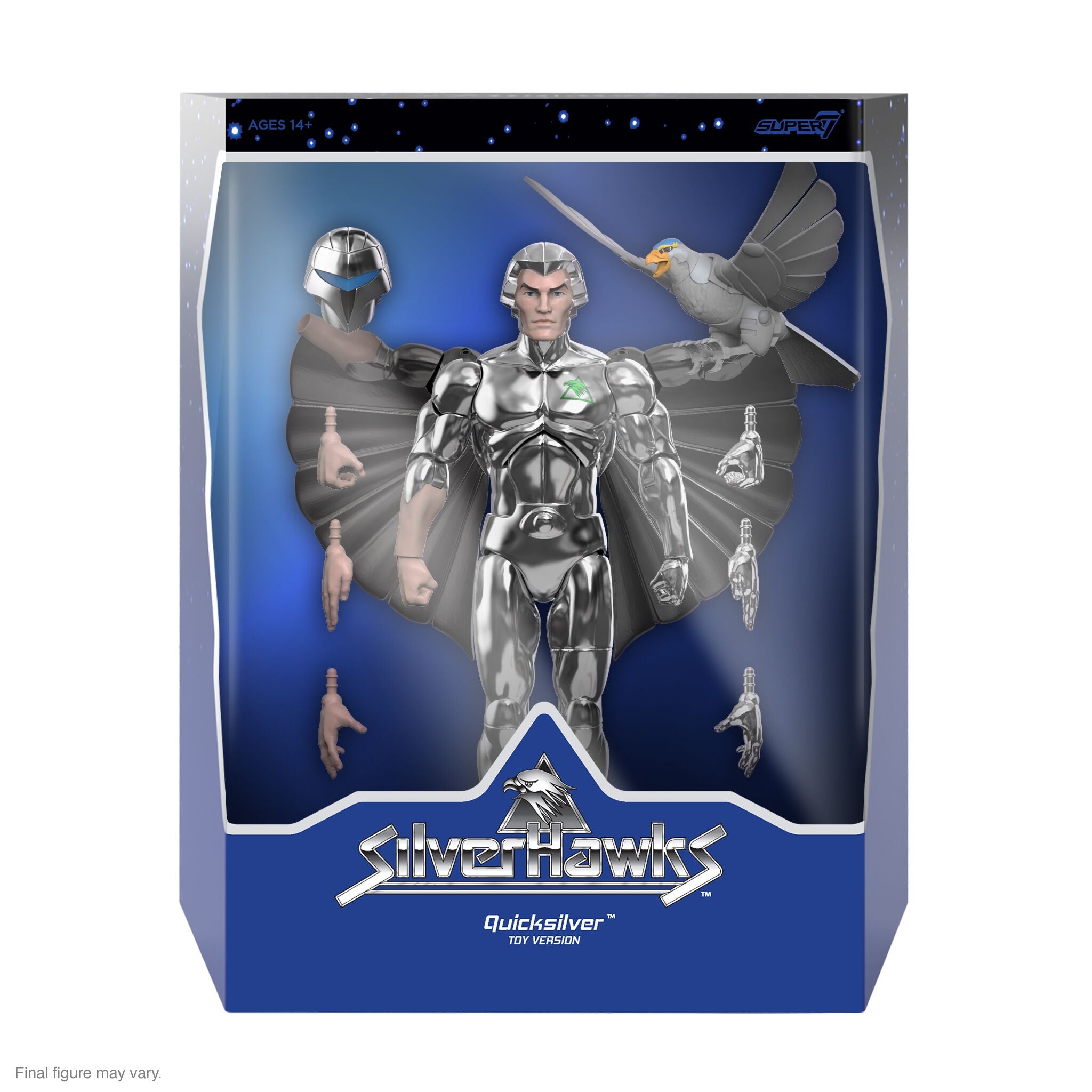 Super7 SilverHawks Ultimates Wave 4 set 4 figurine