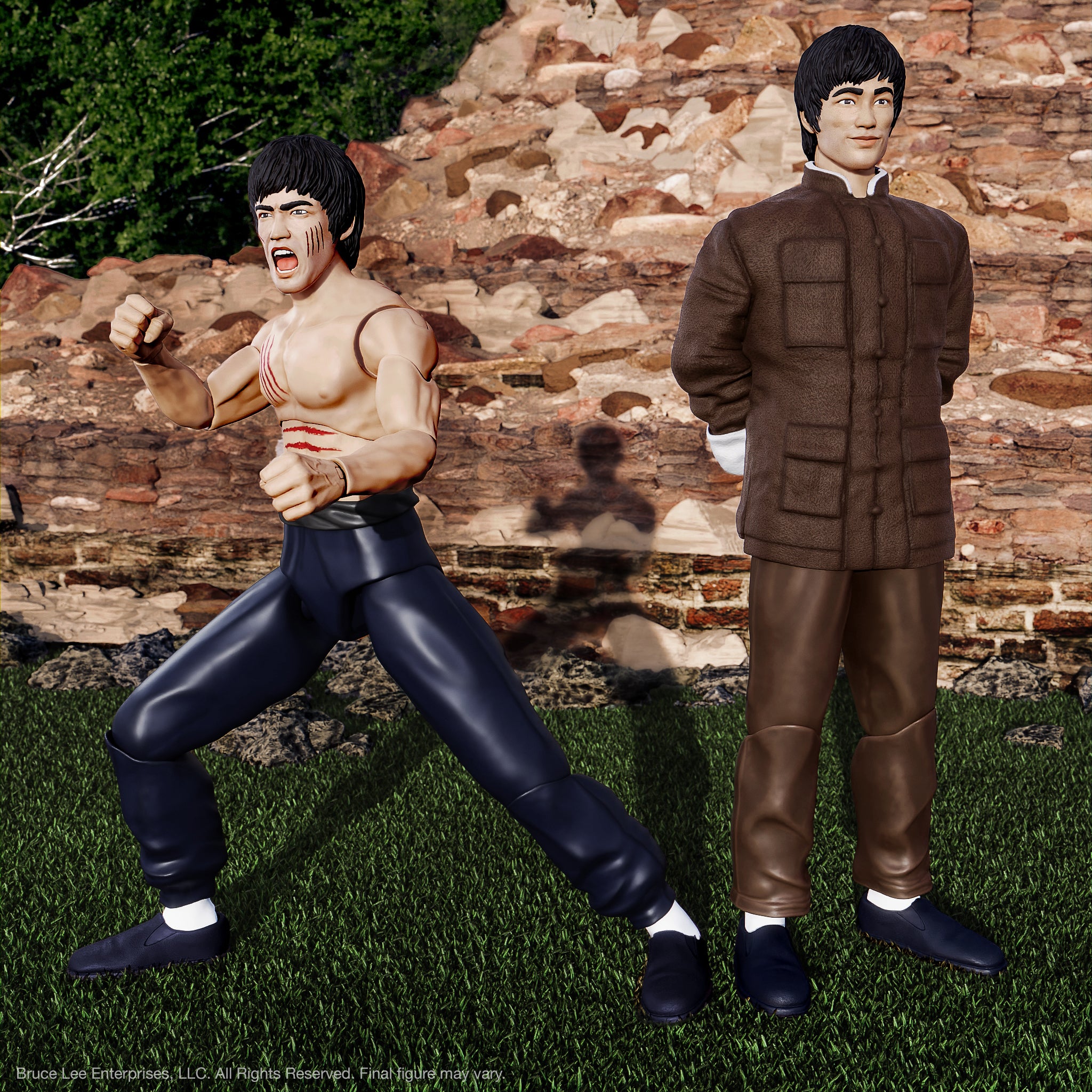 Super7 ULTIMATES Bruce Lee Fighter Contender figurine 18 cm set