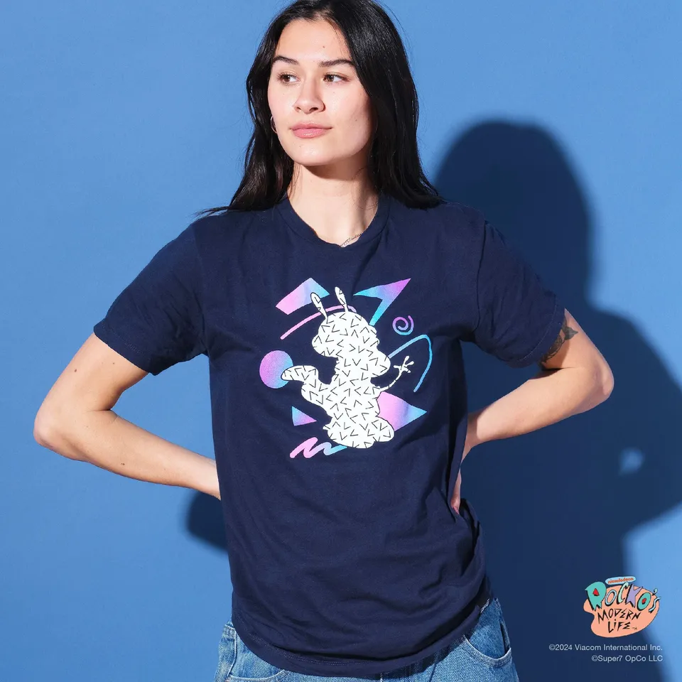 Super7 Rocko's Modern Life 80's Wave tricou unisex