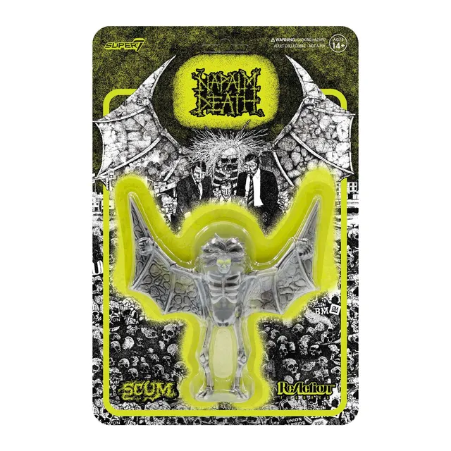 Super7 ReAction Napalm Death Scum Demon figurina