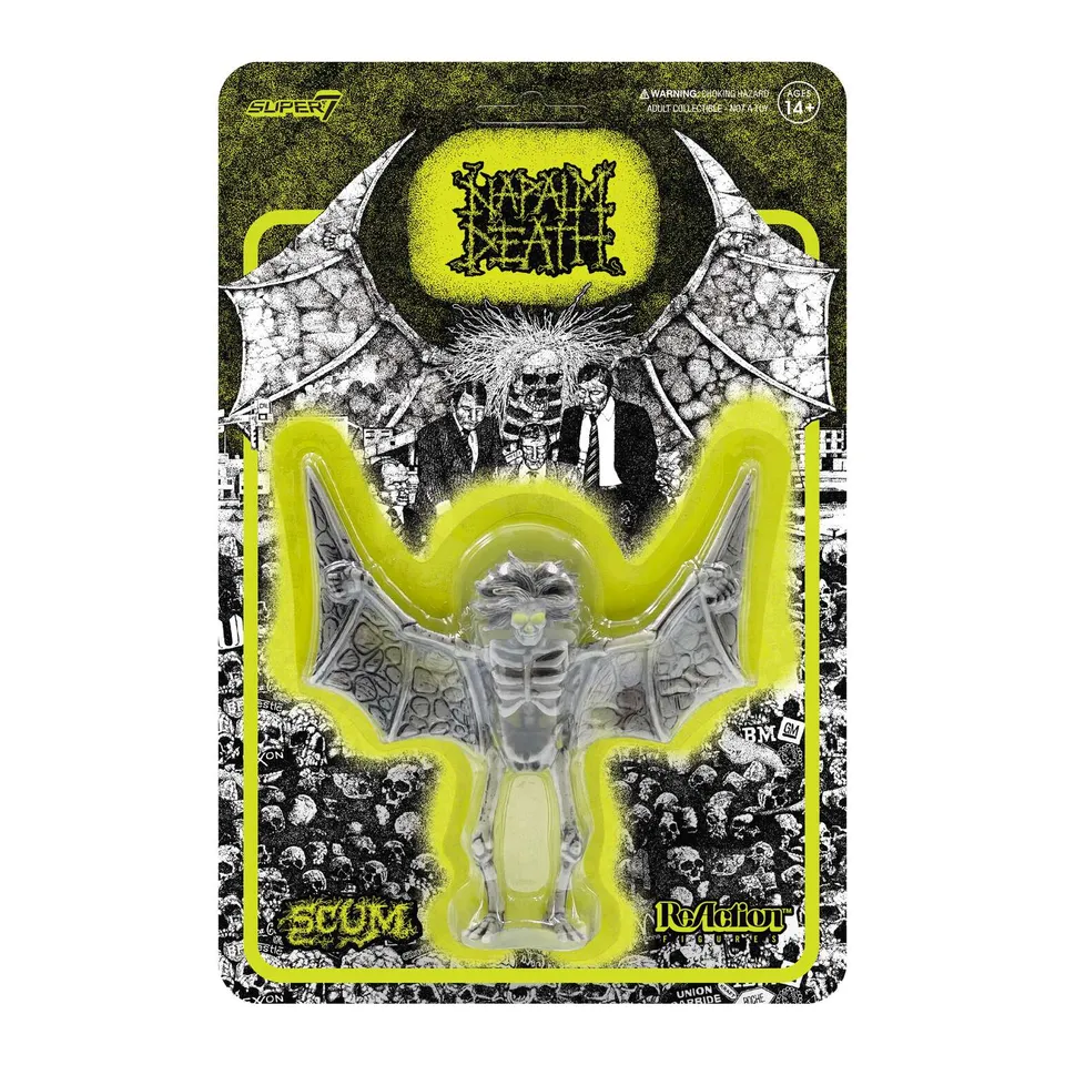 Super7 ReAction Napalm Death Scum Demon figurina