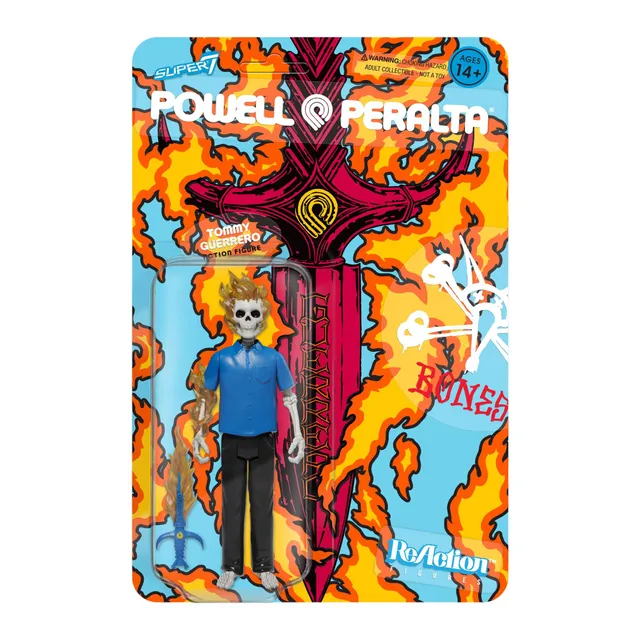 Super7 Powell-Peralta Tommy Guerrero Flaming Dagger figurină