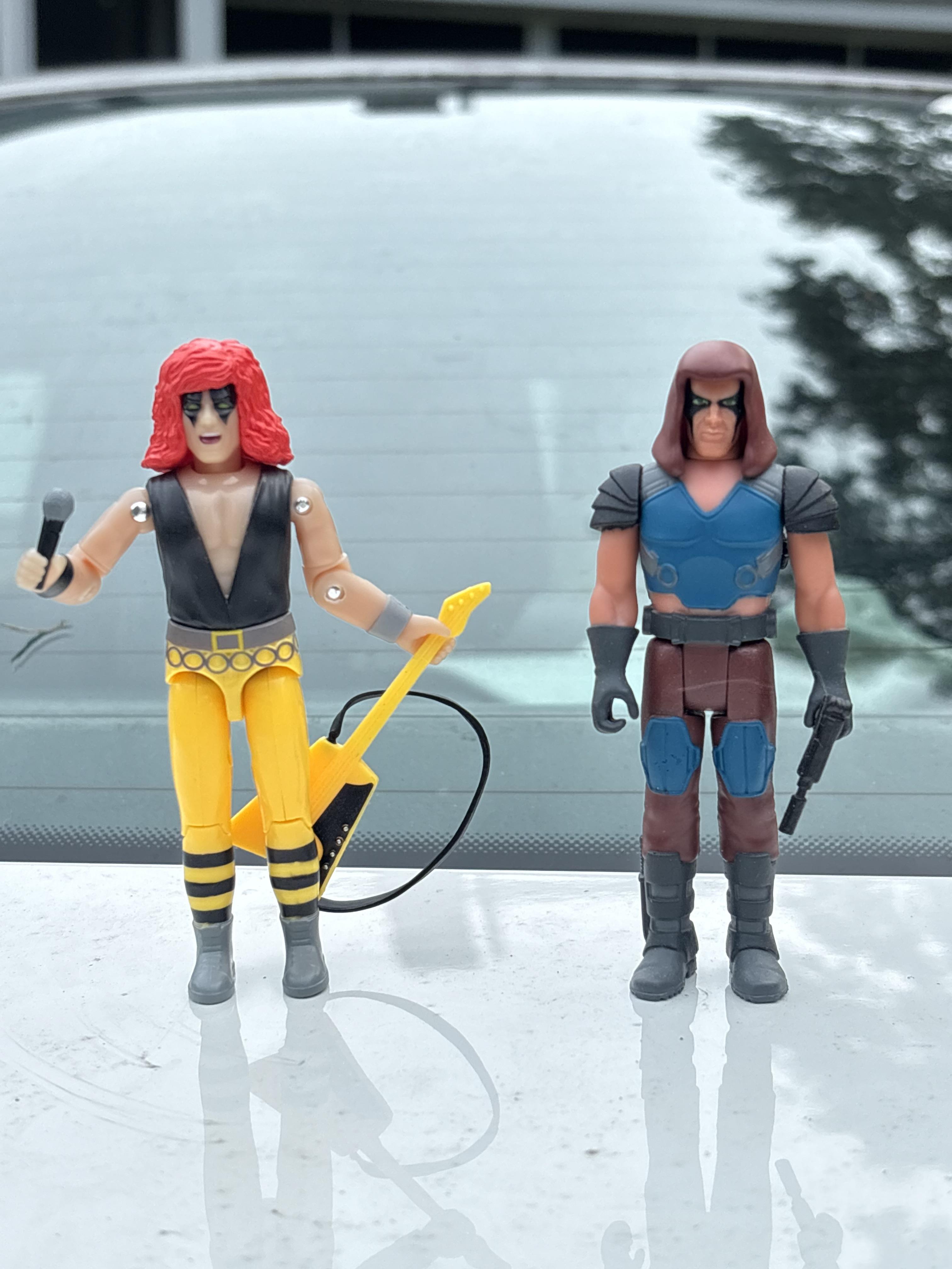 Super7 G.I. Joe Wild Bill Cartoon figurina 9,5 cm rucsac