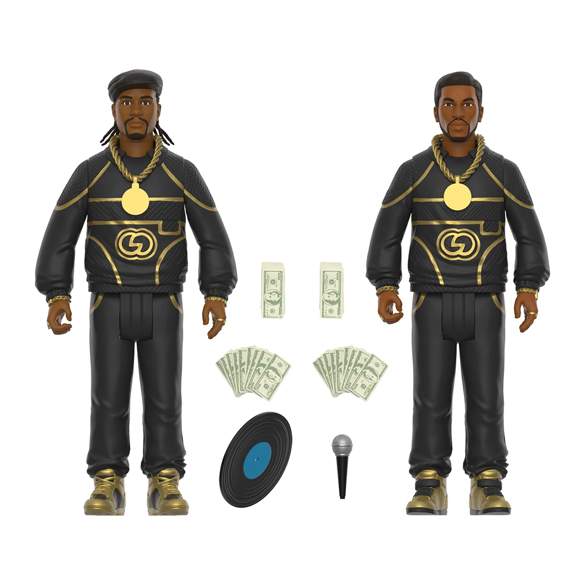 Super7 ReAction Eric B. Rakim Follow Leader 2-pack figurine