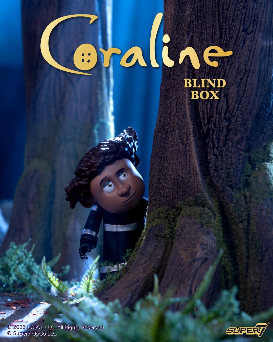 Super7 Coraline set 12 figurine Blind Box ReAction
