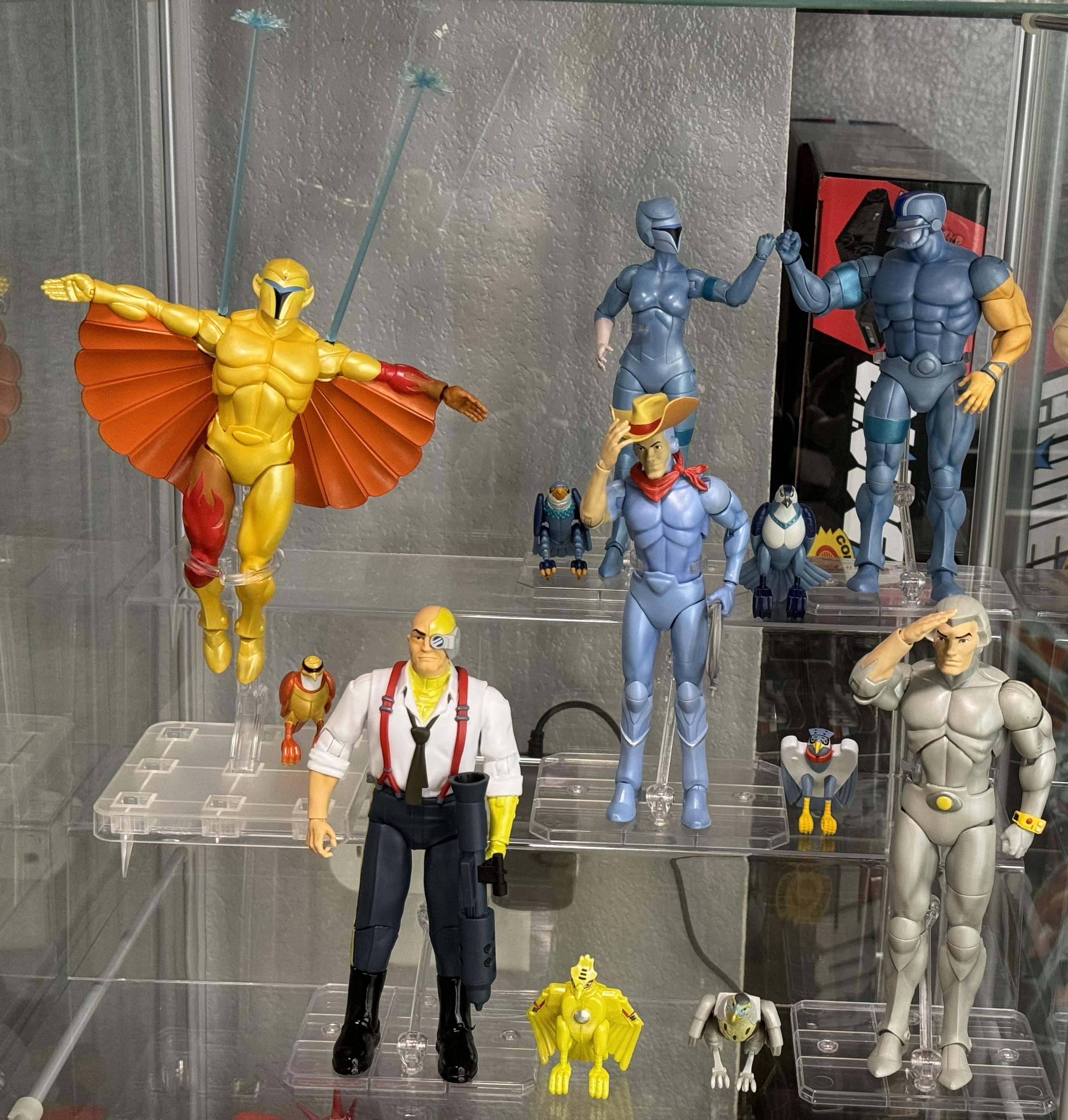 Super7 SilverHawks Wave 07 figurina Condor Toon