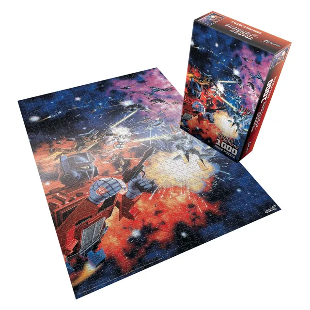 Super7 Transformers Space Fight puzzle 1000 piese crom