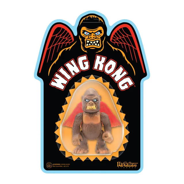 Super7 ReAction Wing Kong figurina monstru 9,5 cm