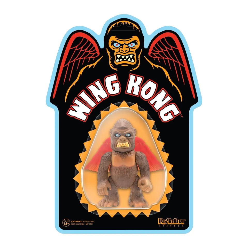 Super7 ReAction Wing Kong figurina monstru 9,5 cm