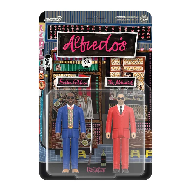 Super7 ReAction Alfredo Freddie Gibbs set 2 figurine 3.75 inch hip-hop