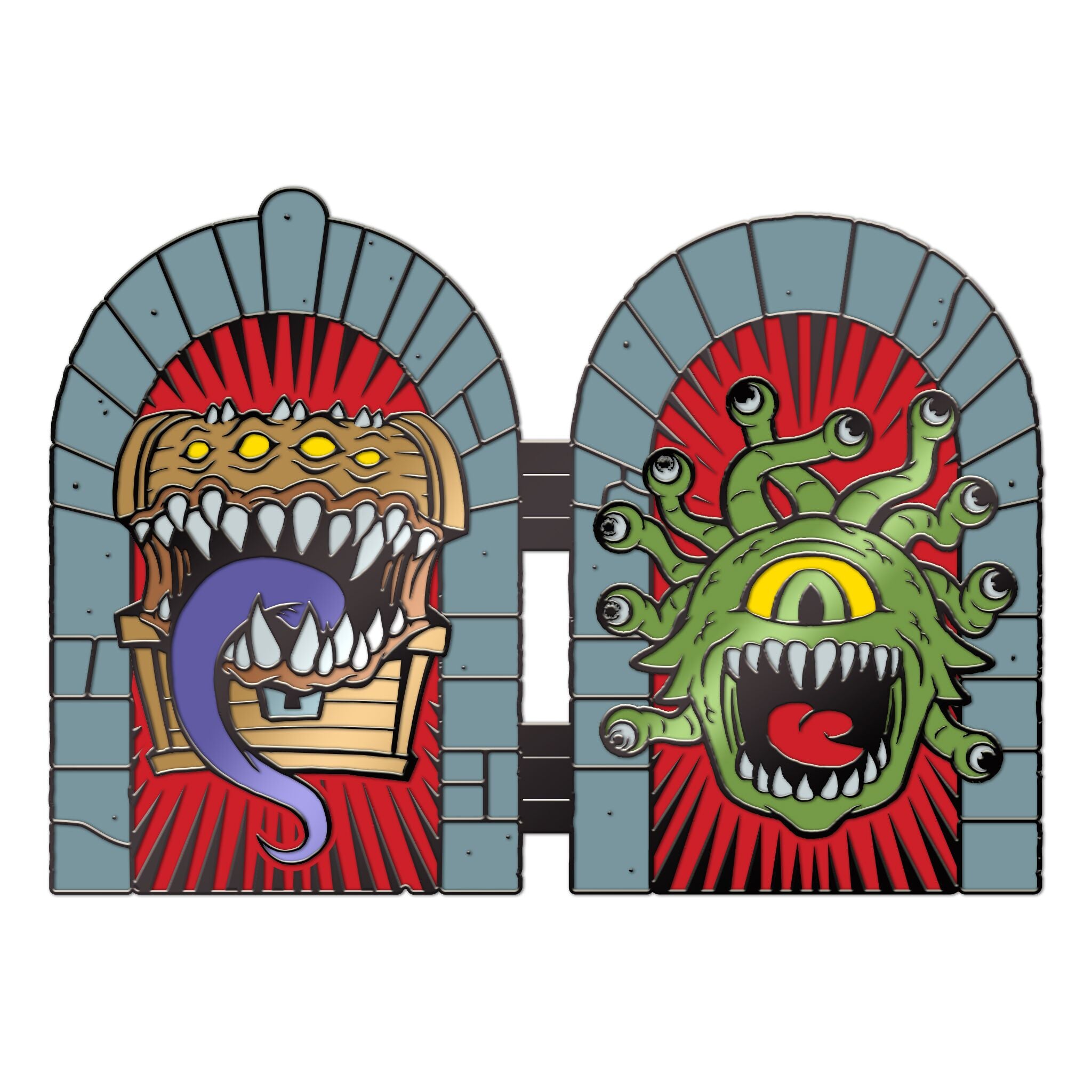 Super7 Dungeons Dragons Gateway pin metal 3x4,4 cm