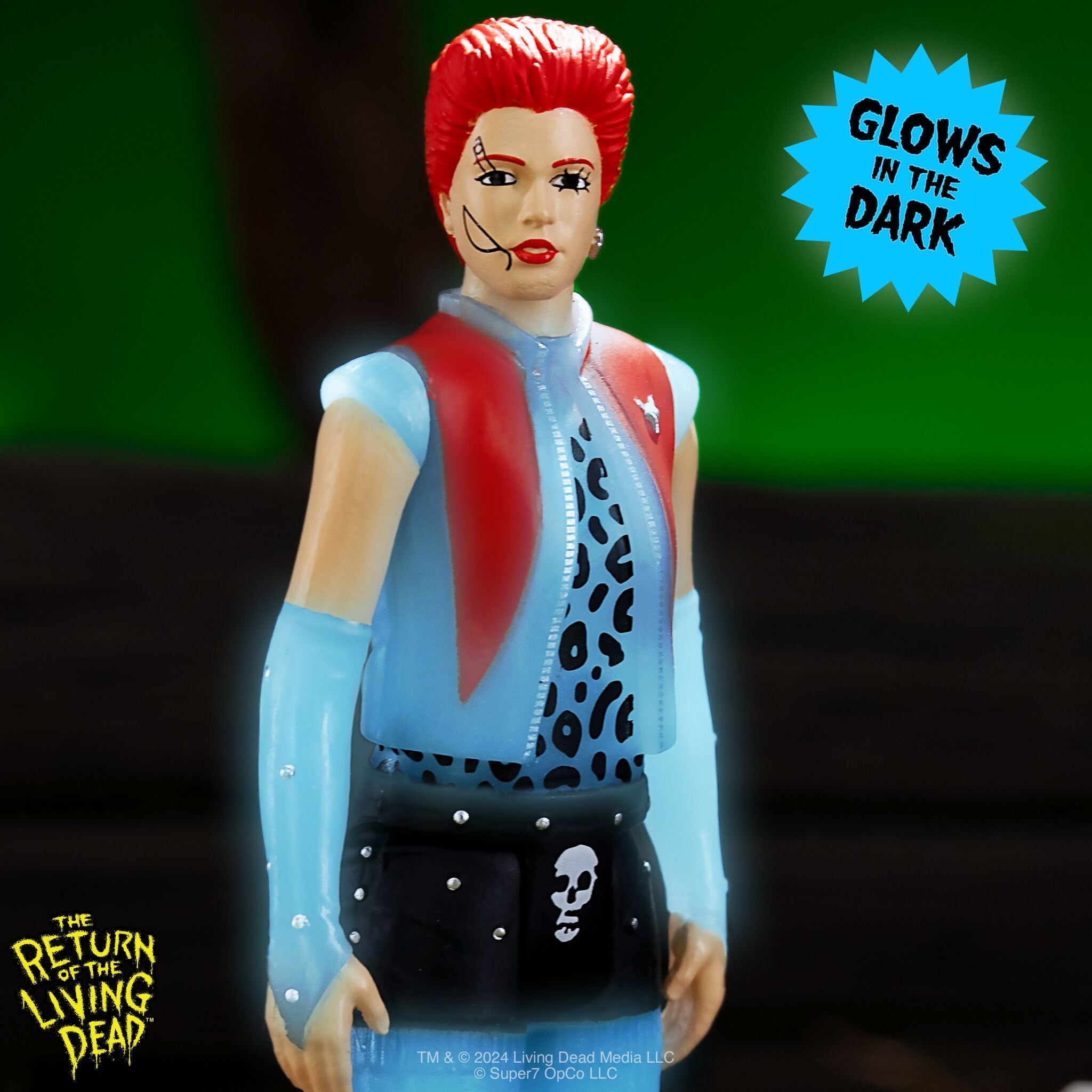 Super7 Return of the Living Dead Trash figurina ReAction Glow
