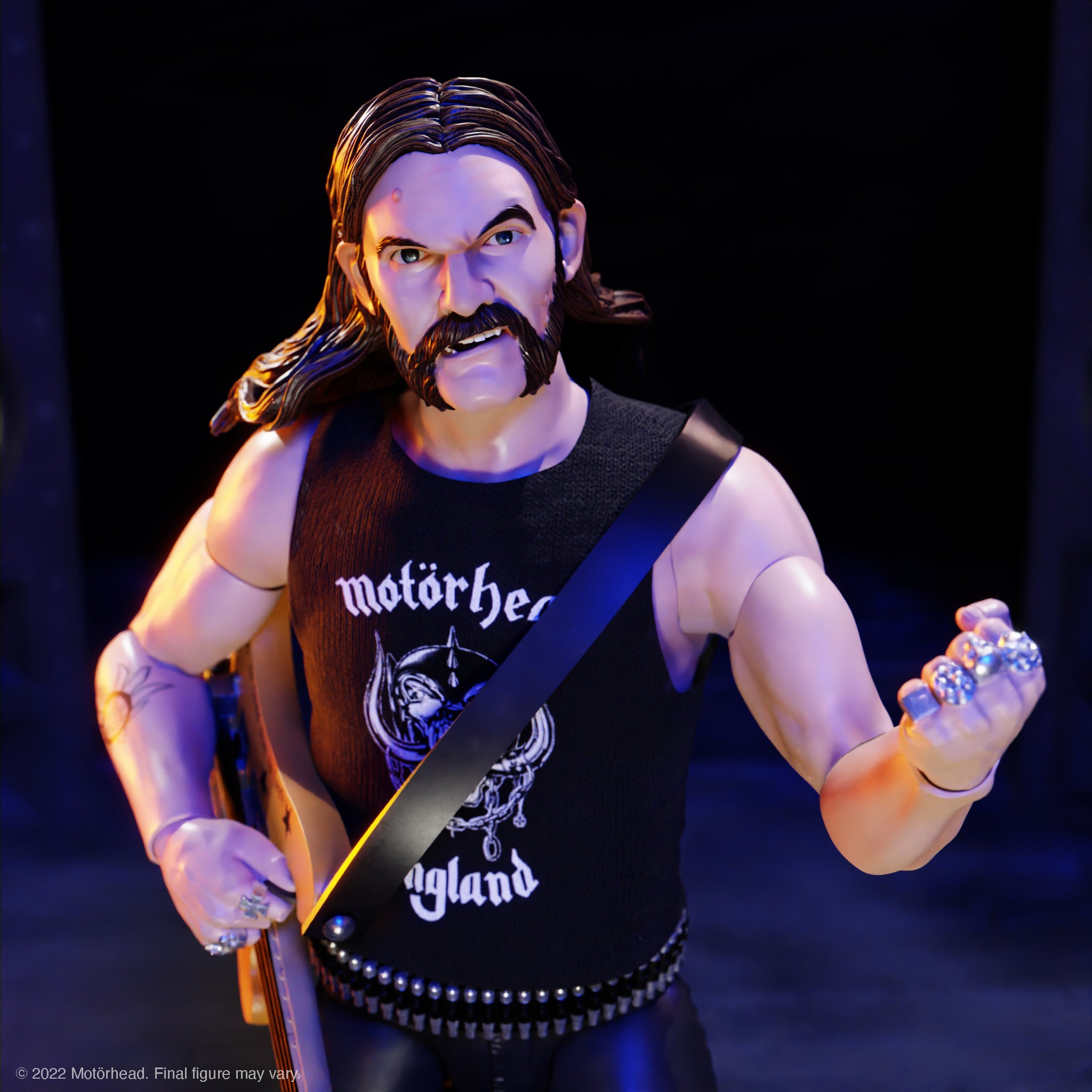 Super7 Motörhead Lemmy ULTIMATES figurină 18 cm anii 80