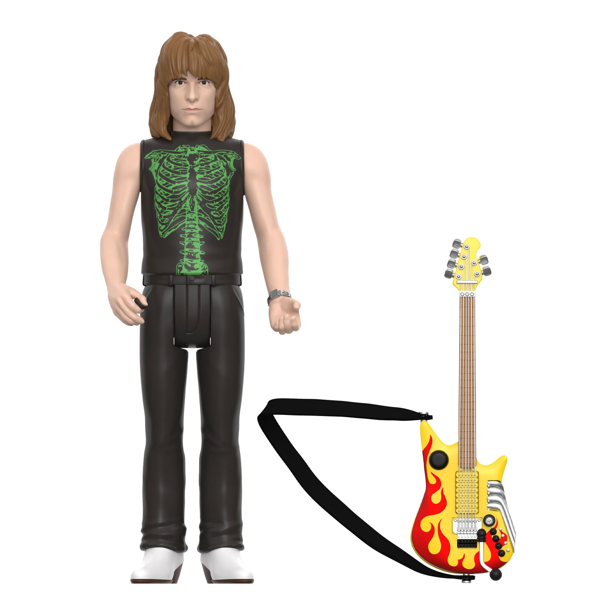 Super7 ReAction Nigel Tufnel figurina Spinal Tap cu chitara