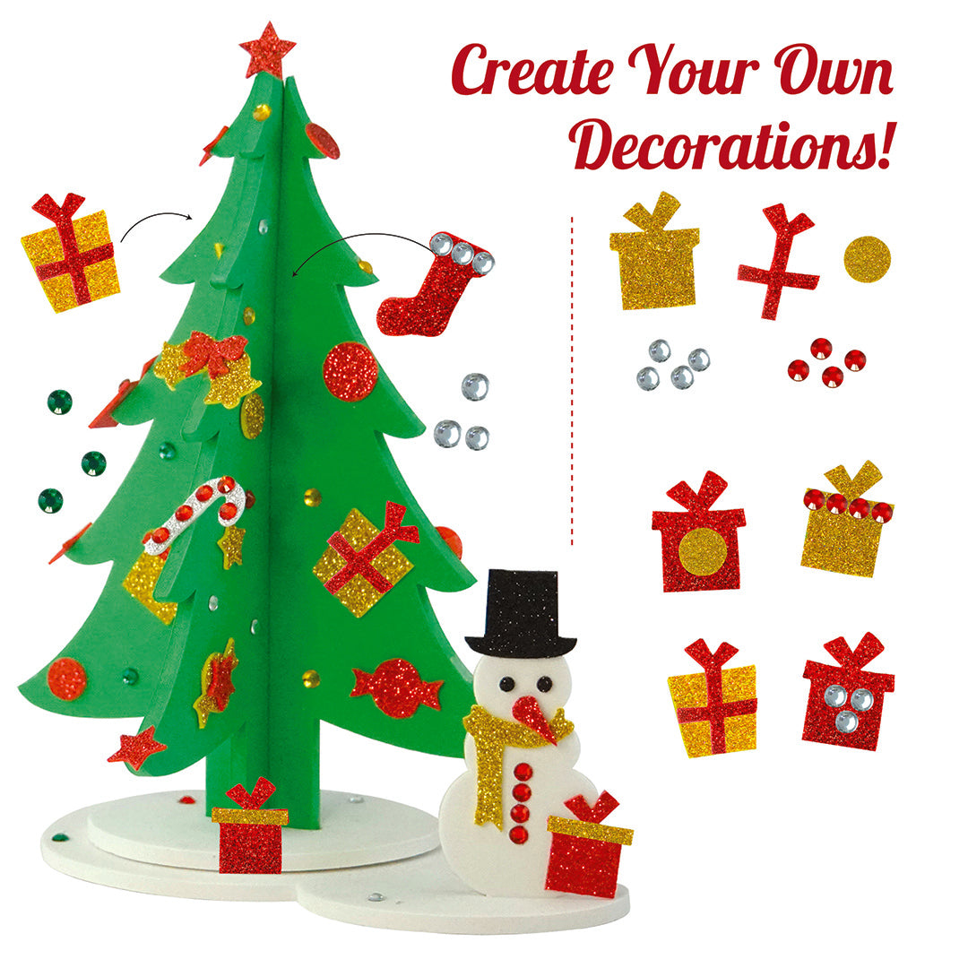 Imagimake Christmas Craft Kit set creatie Craciun 3 personaje 3+ ani