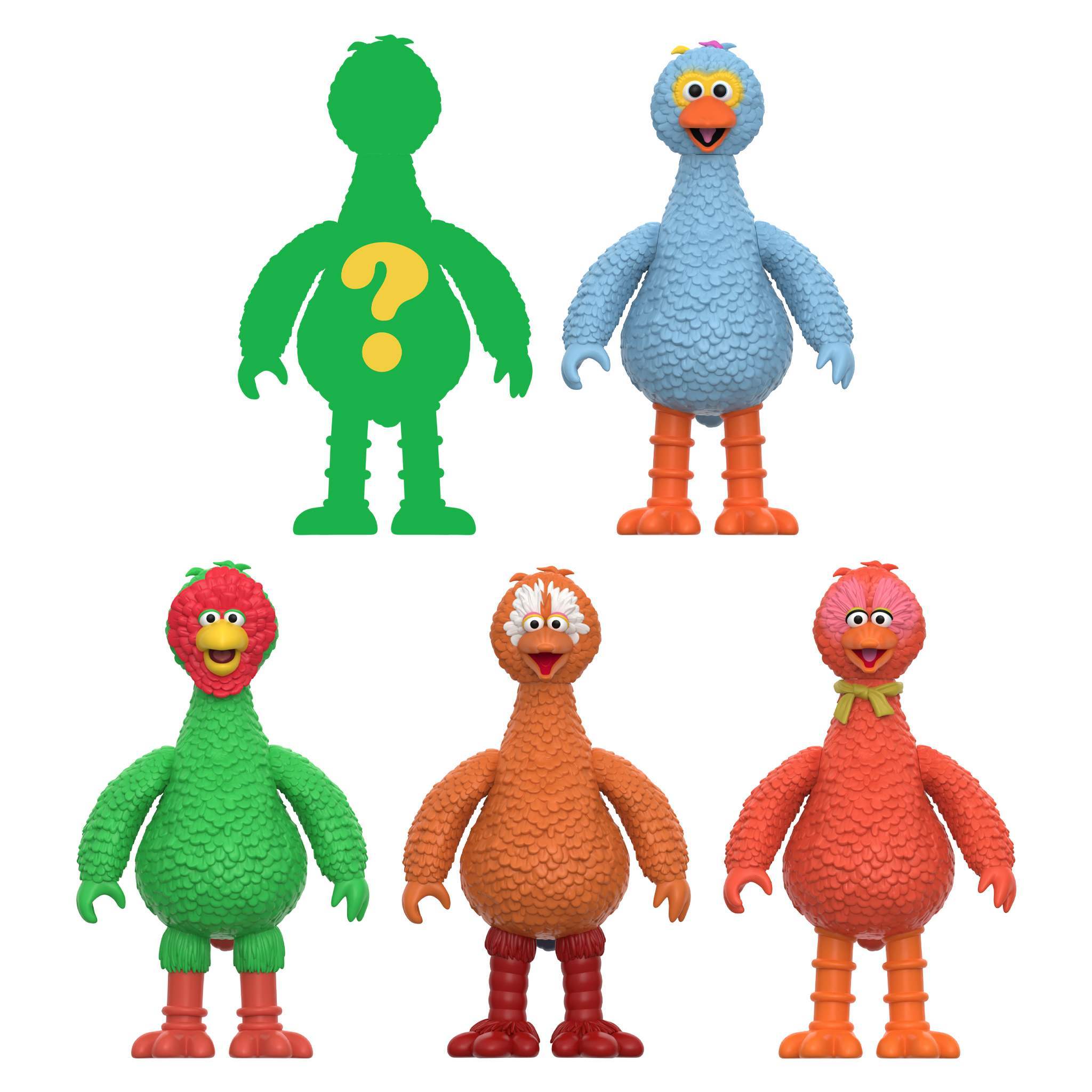 Super7 Sesame Street Big Birds figurina blind box