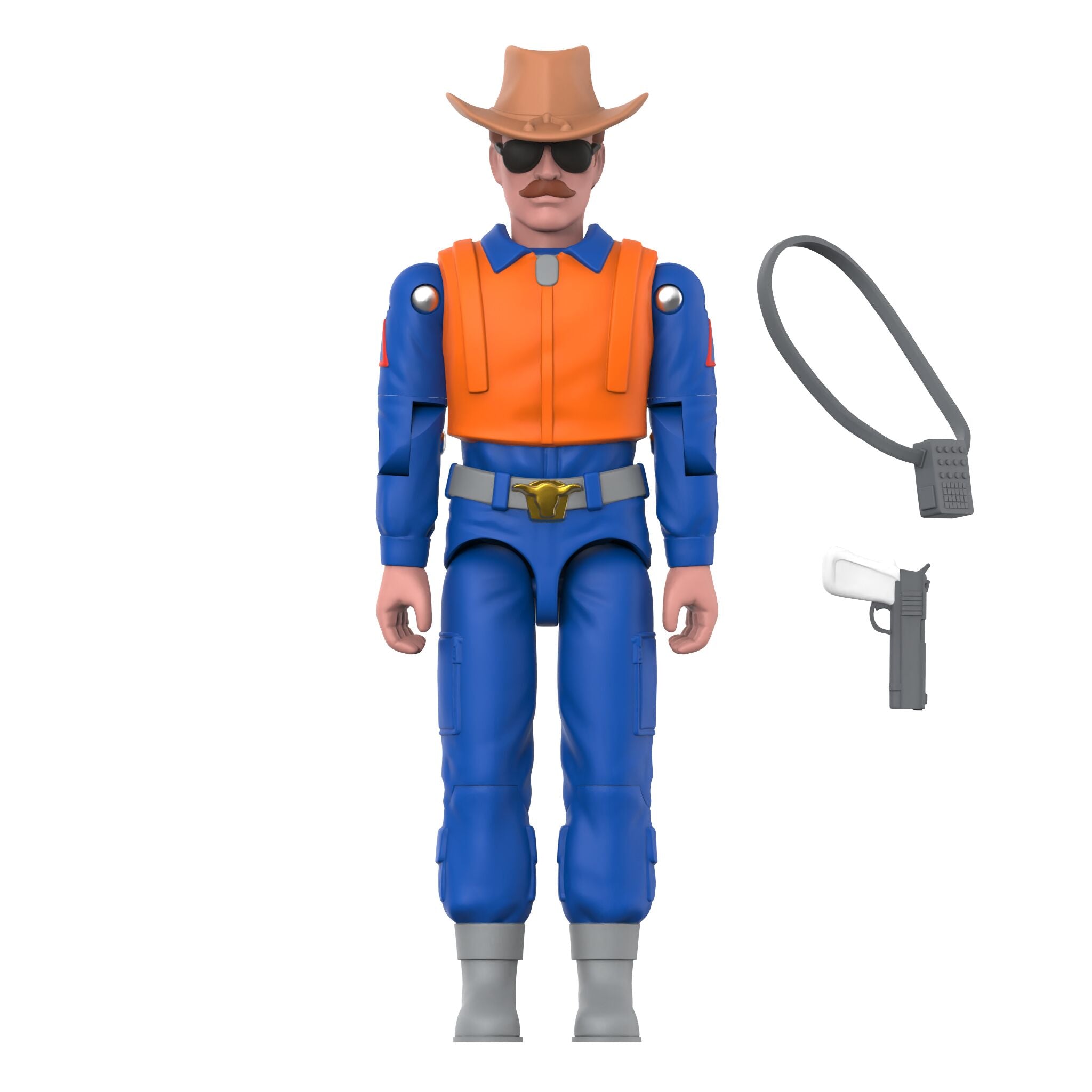 Super7 G.I. Joe Wild Bill Cartoon figurina 9,5 cm rucsac