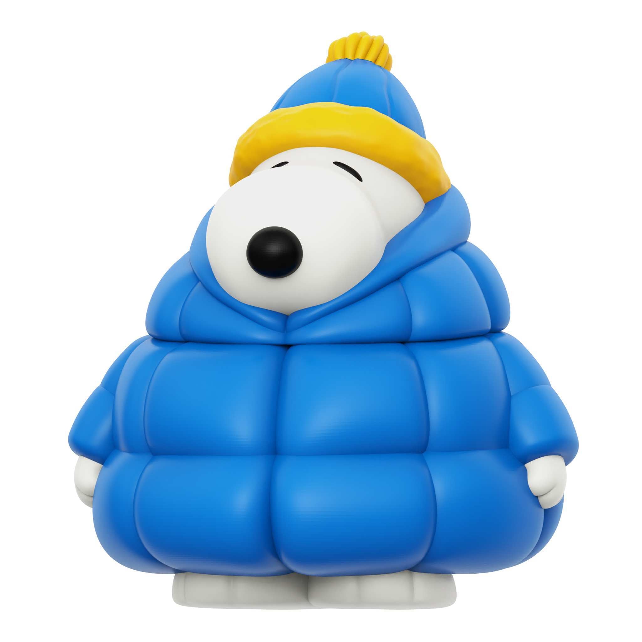Super7 FUN! FUN! Snoopy figurina vinil haina albastra