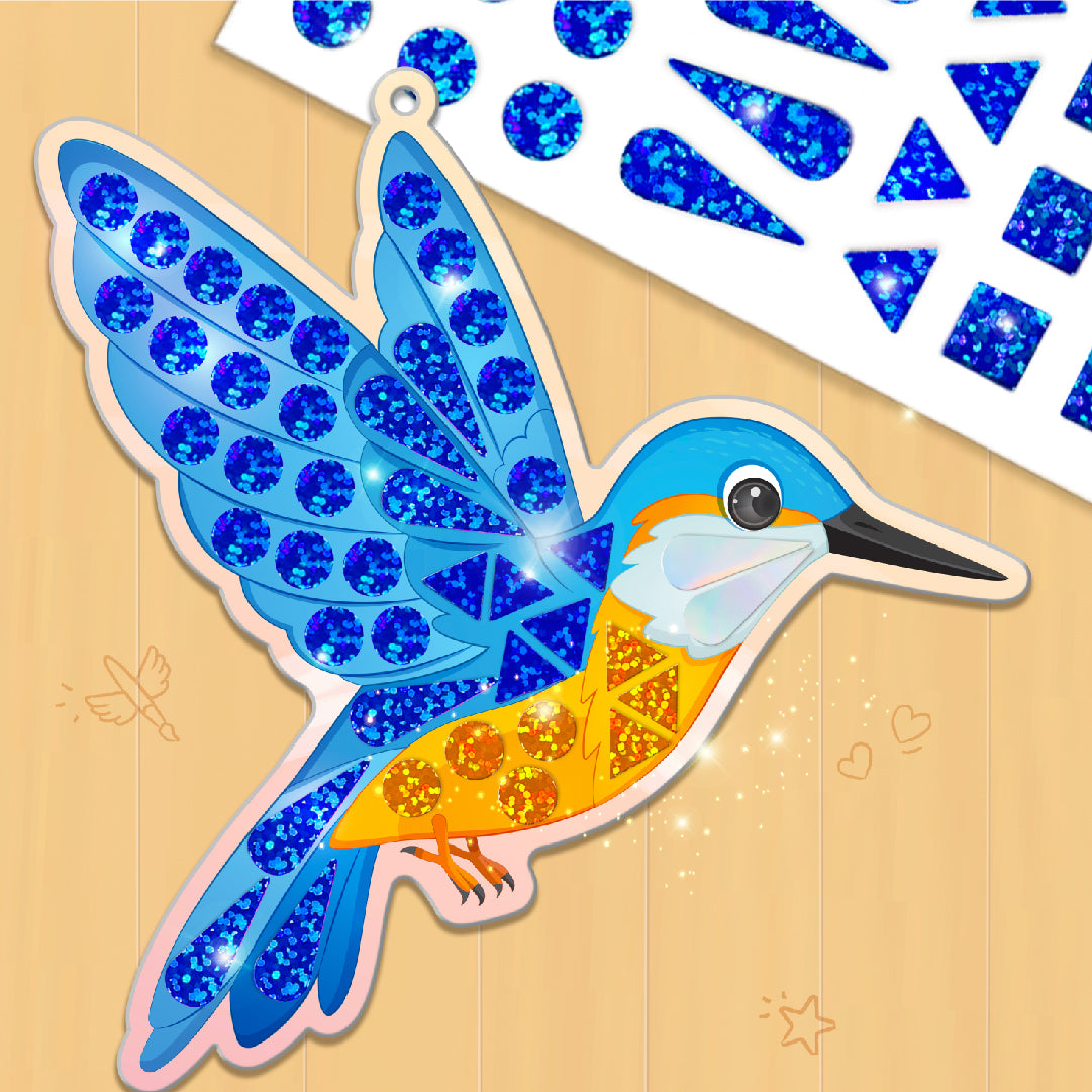 Imagimake Mirror Mosaic Animals & Birds set creativ oglinzi