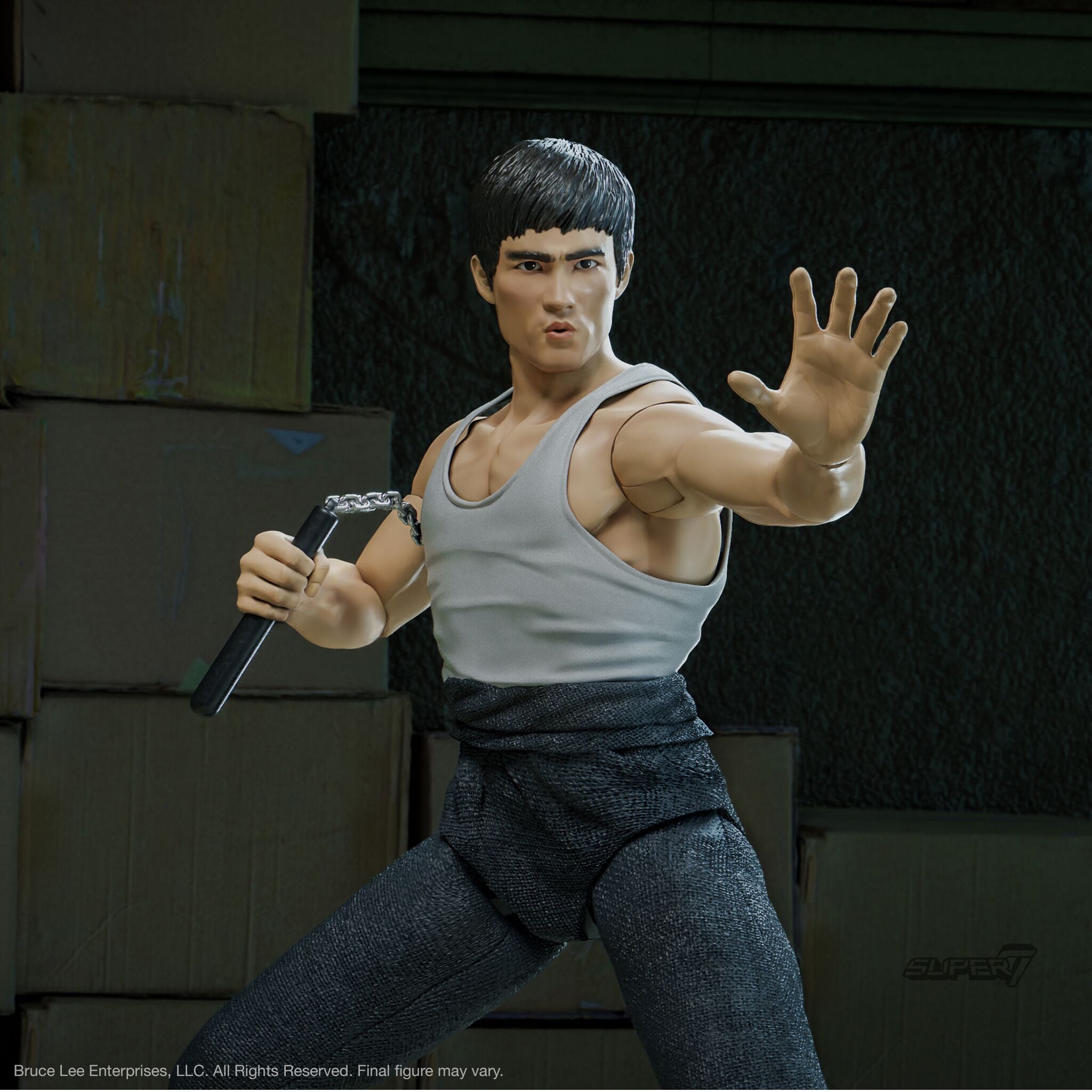 Super7 Ultimates Bruce Lee Warrior figurina 18 cm