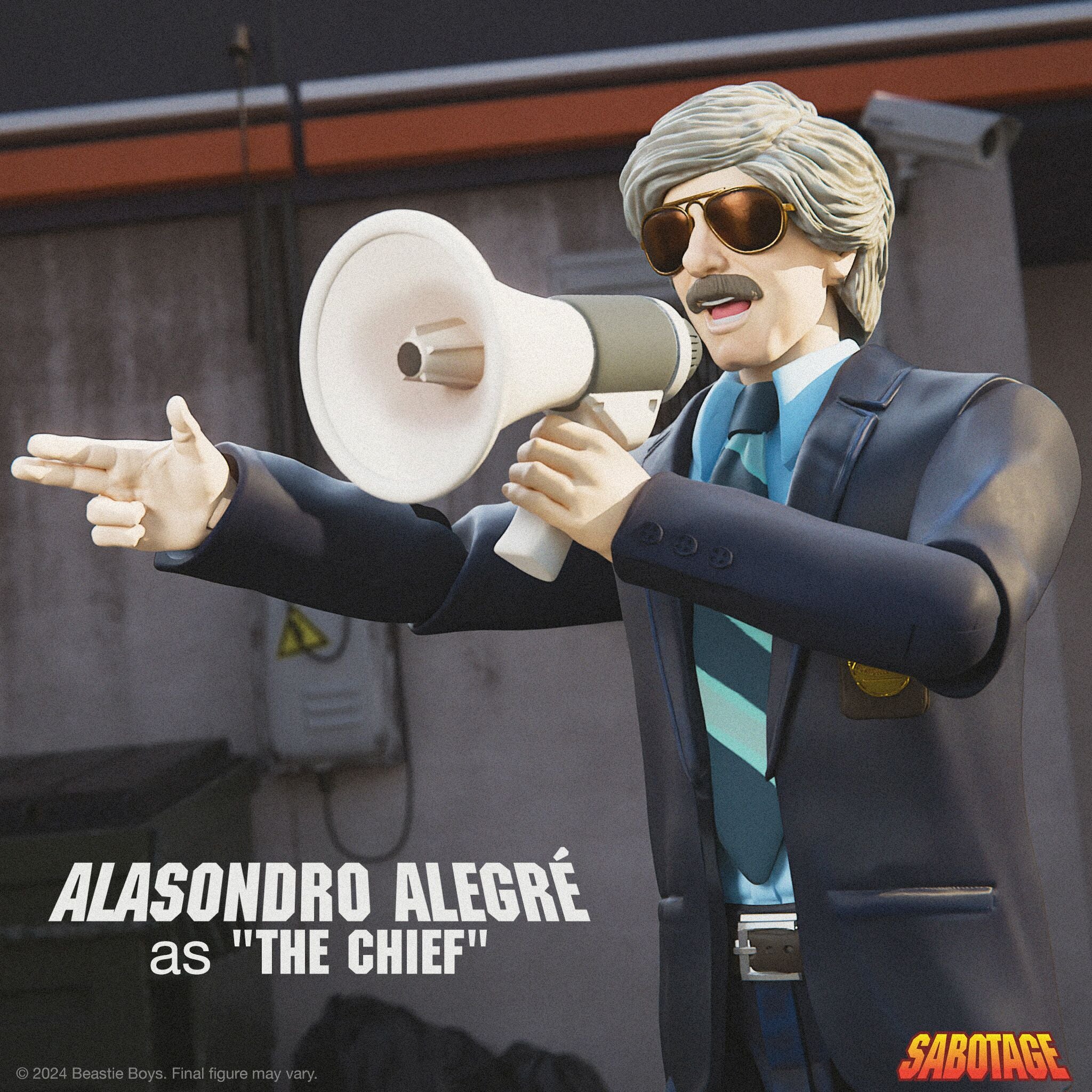 Super7 Ultimates Wave 01 Alasondro Alegre figurina Sabotage