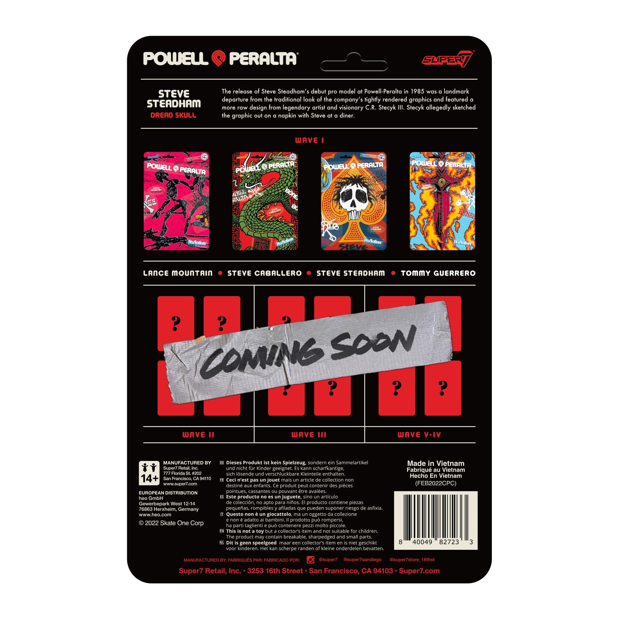 Super7 Powell-Peralta Steve Steadham figurina skate