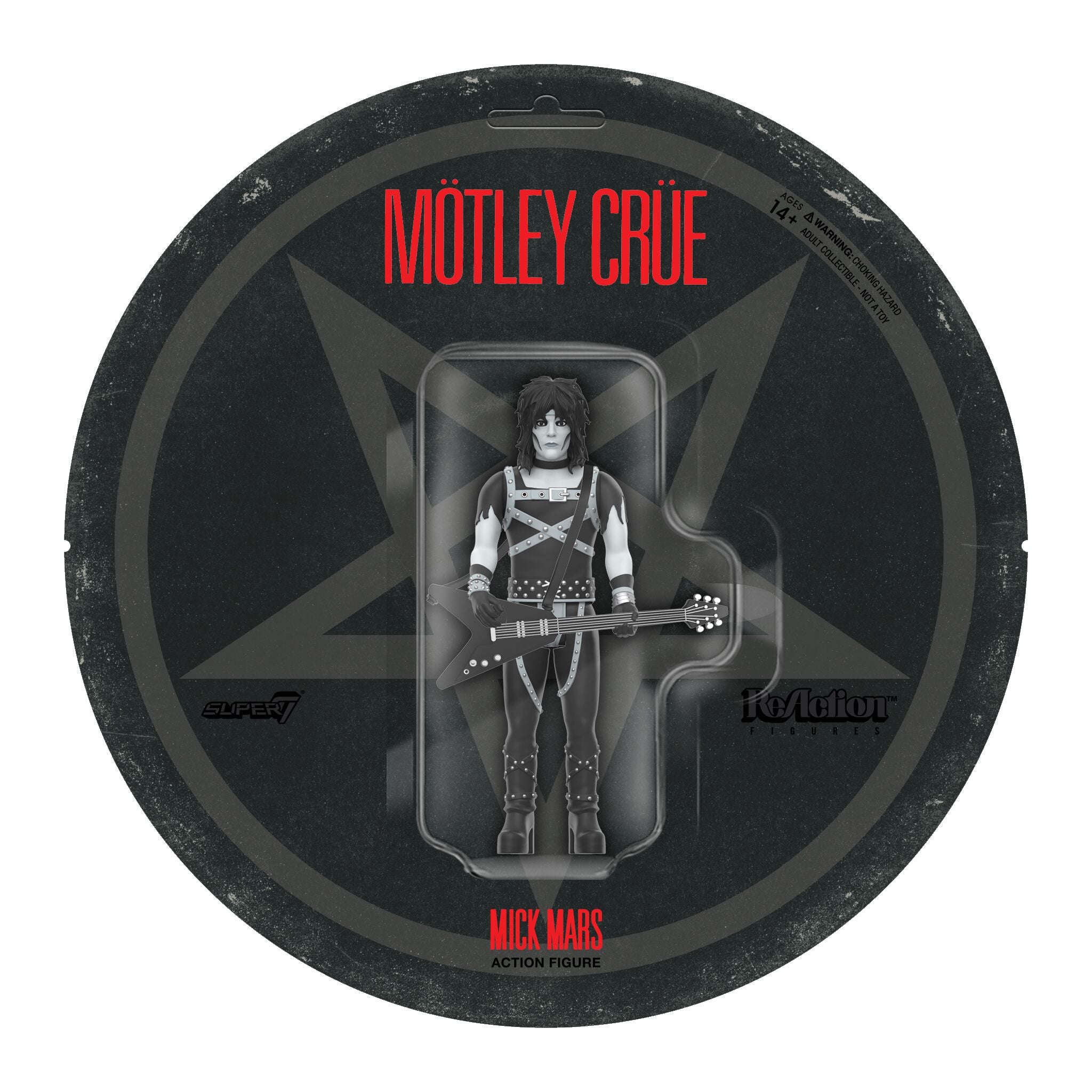 Super7 Motley Crue ReAction Shout At The Devil set 4 figurine