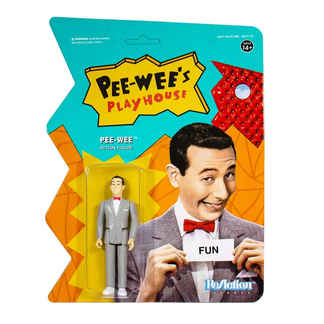 Super7 ReAction Pee-wee figurina Playhouse 9,5 cm