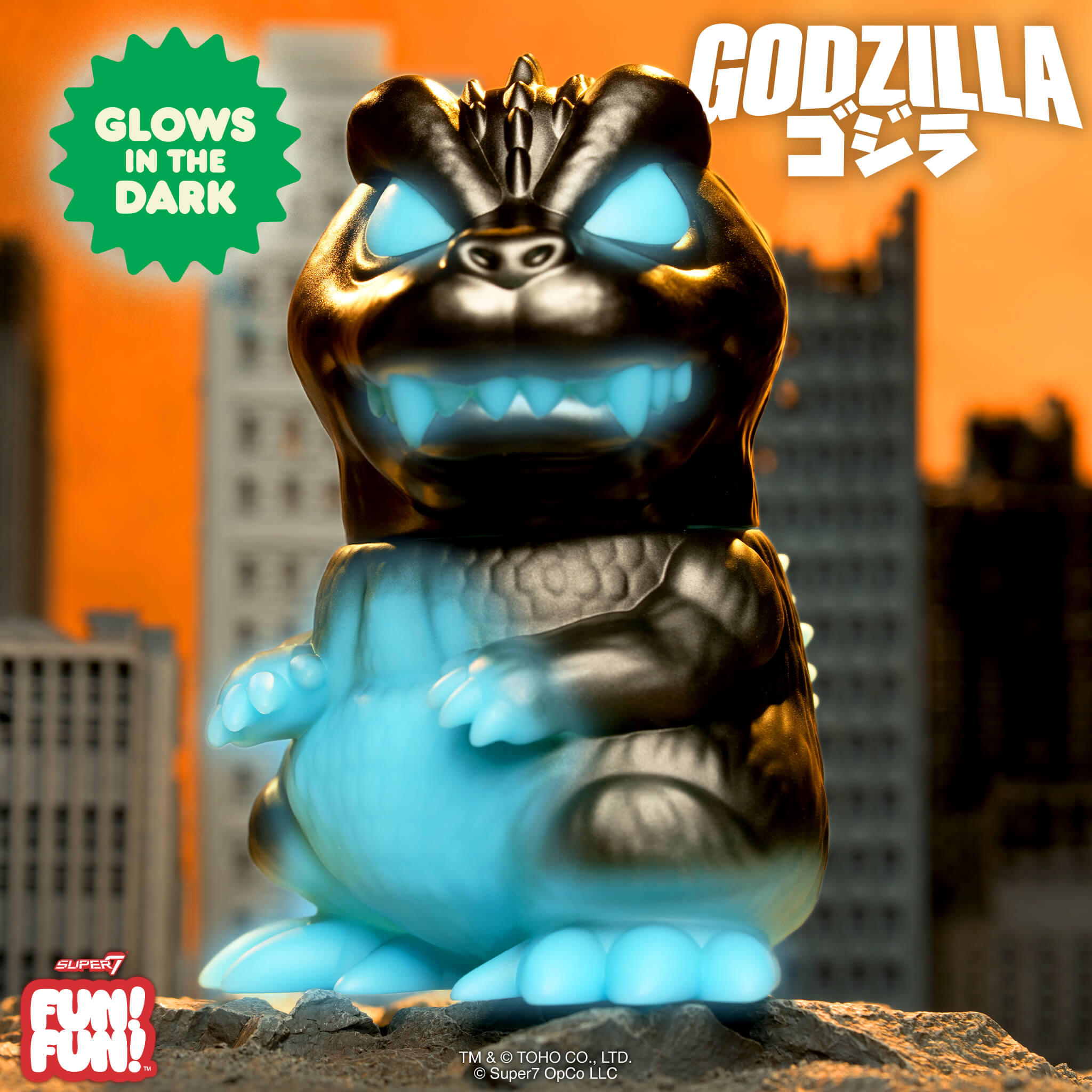Super7 Toho Godzilla 2001 Charging figurina 13 cm
