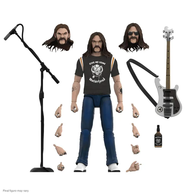 Super7 Motorhead Lemmy 1981 figurină chitară bas