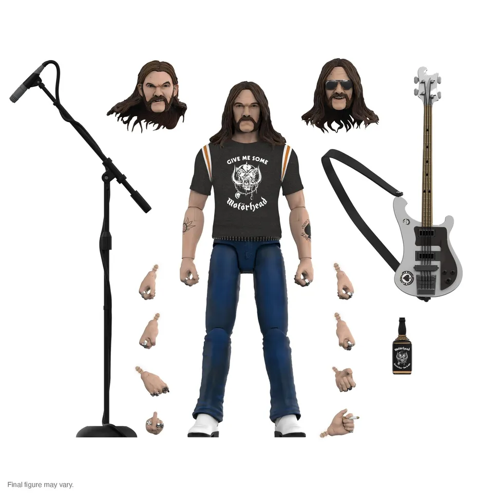 Super7 Motorhead Lemmy 1981 figurină chitară bas