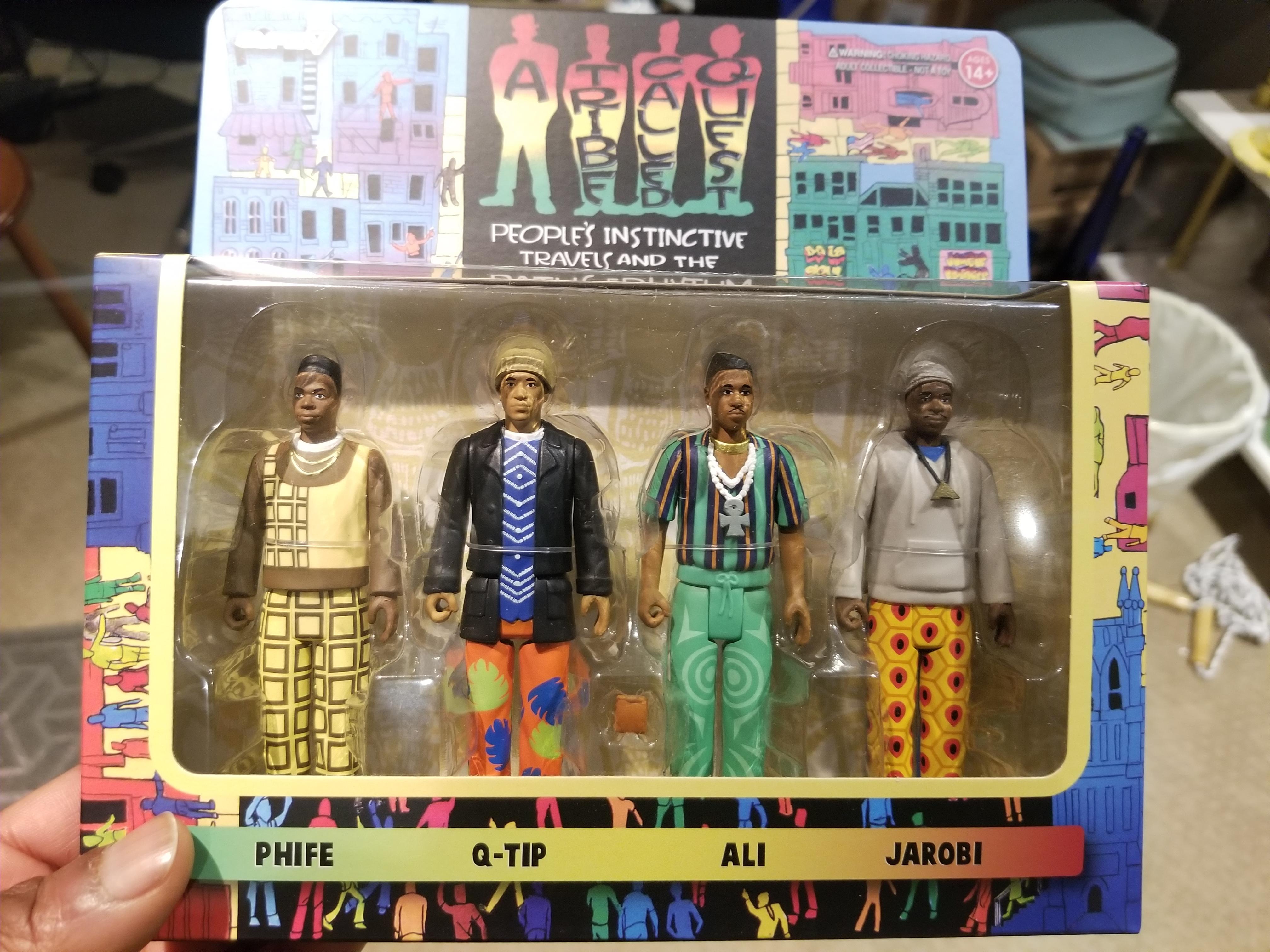 Super7 A Tribe Called Quest Wave 01 set 4 figurine rap