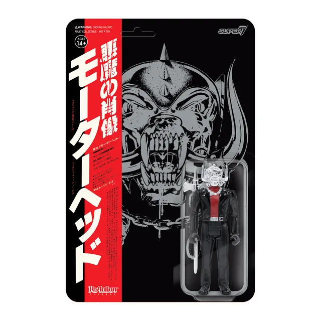Super7 Motorhead ReAction Warpig figurina cromata japoneza