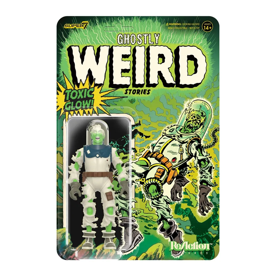 Super7 Pre-Code Horror Ben Woodruff figurina 9,5 cm glow