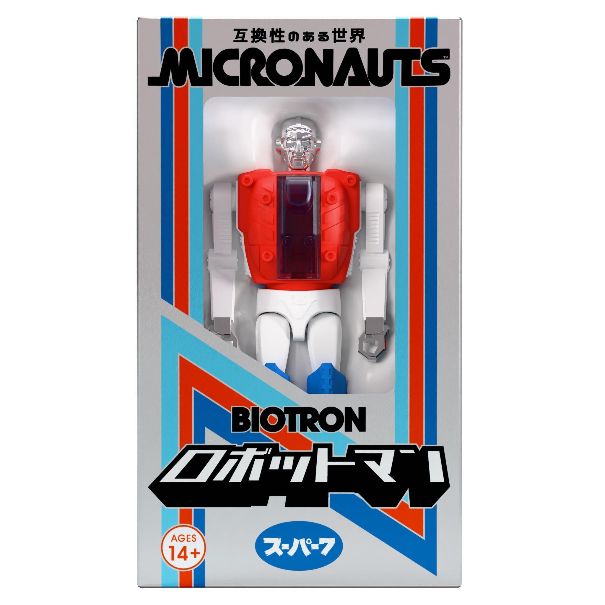 Super7 Micronauts ReAction+ figurine Baron Karza Biotron