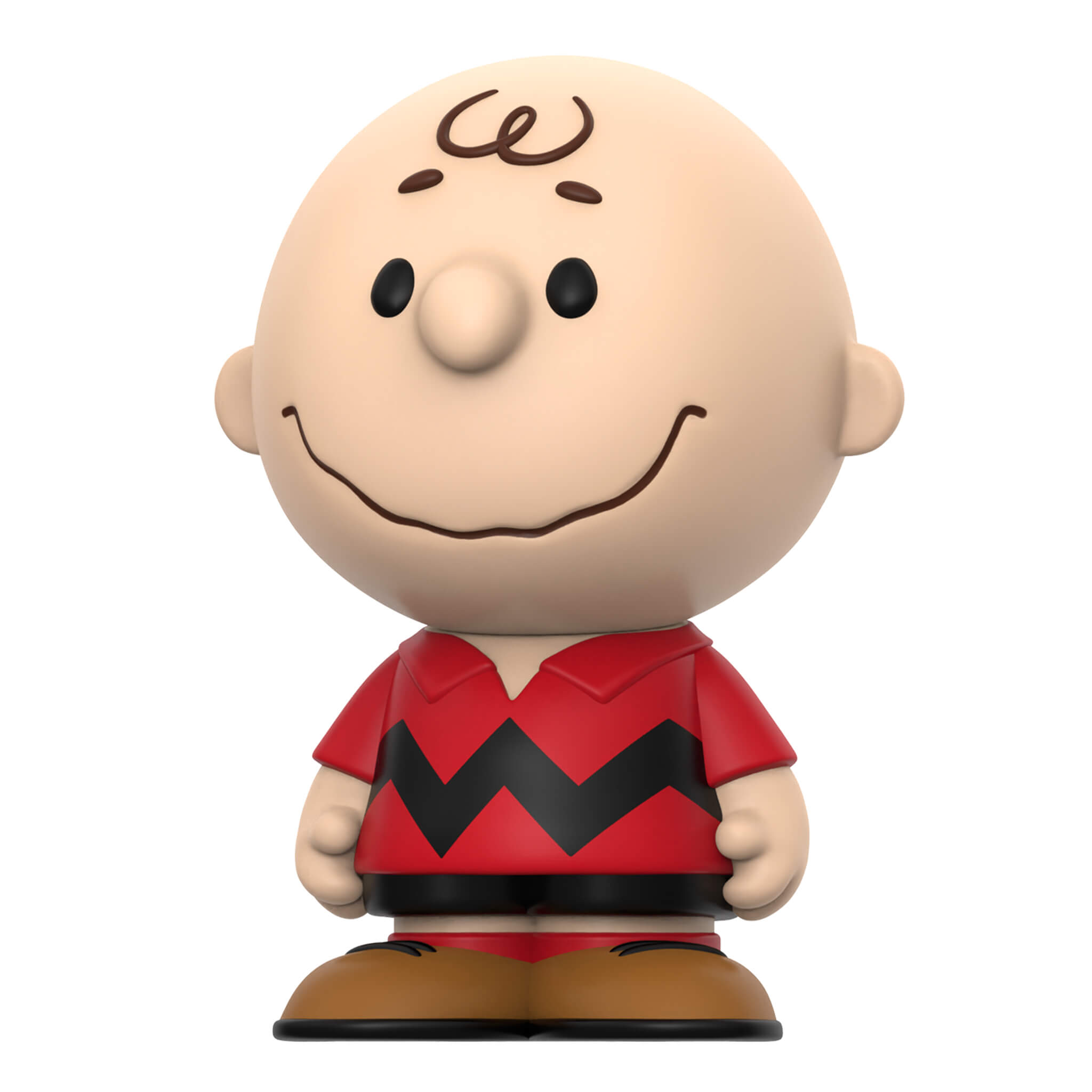 Super7 Peanuts Fun Fun Charlie Brown Red Shirt figurina vinil rosie