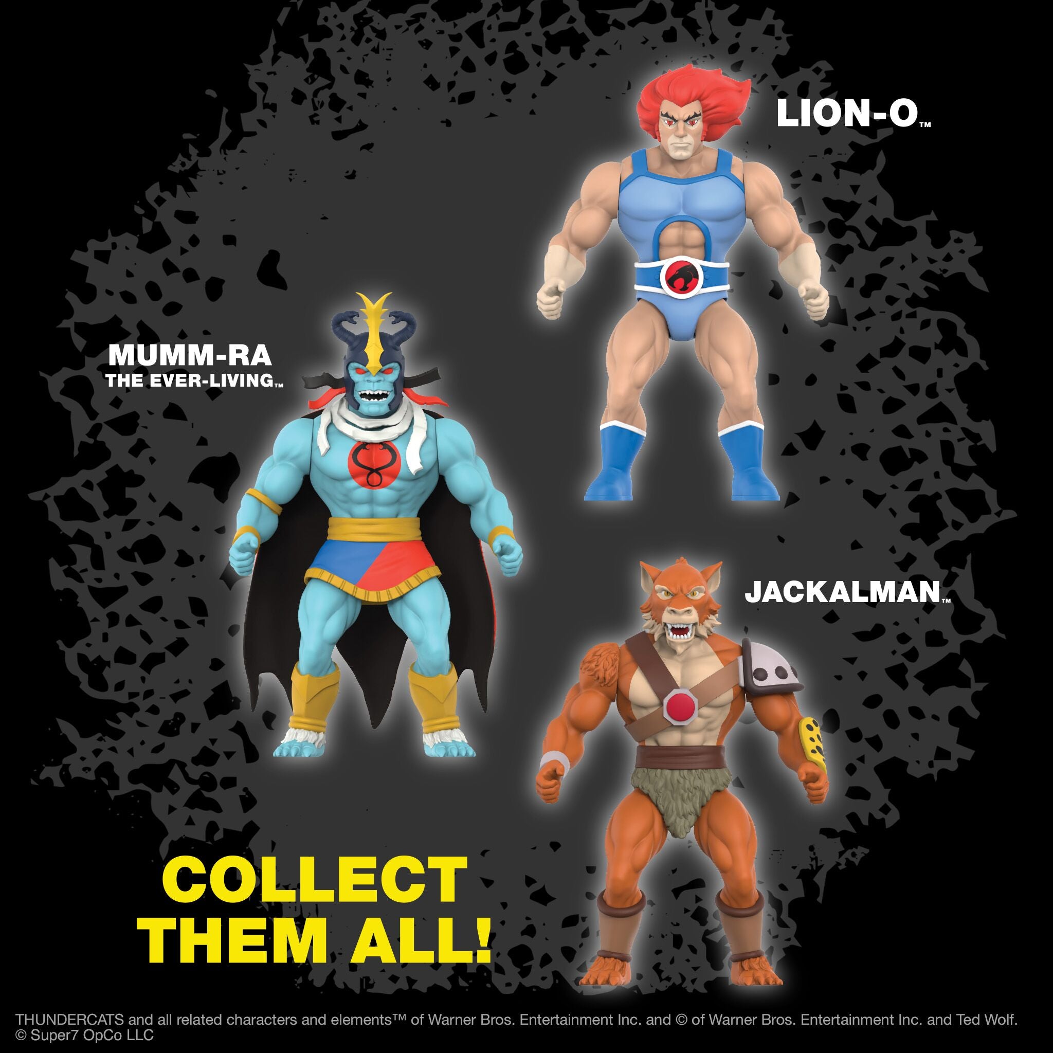 Super7 ThunderCats Vintage Jackalman figurina articulata 14cm