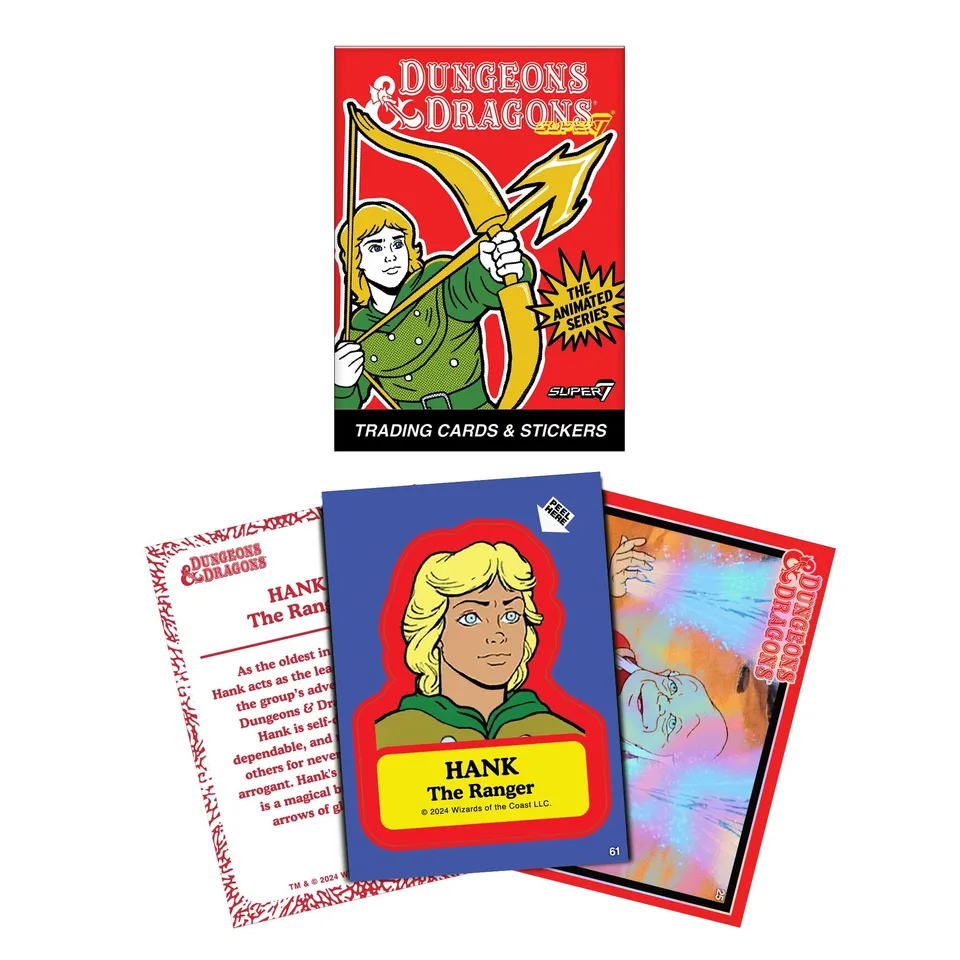 Super7 Dungeons & Dragons Wax Pack pachet carduri 5+1