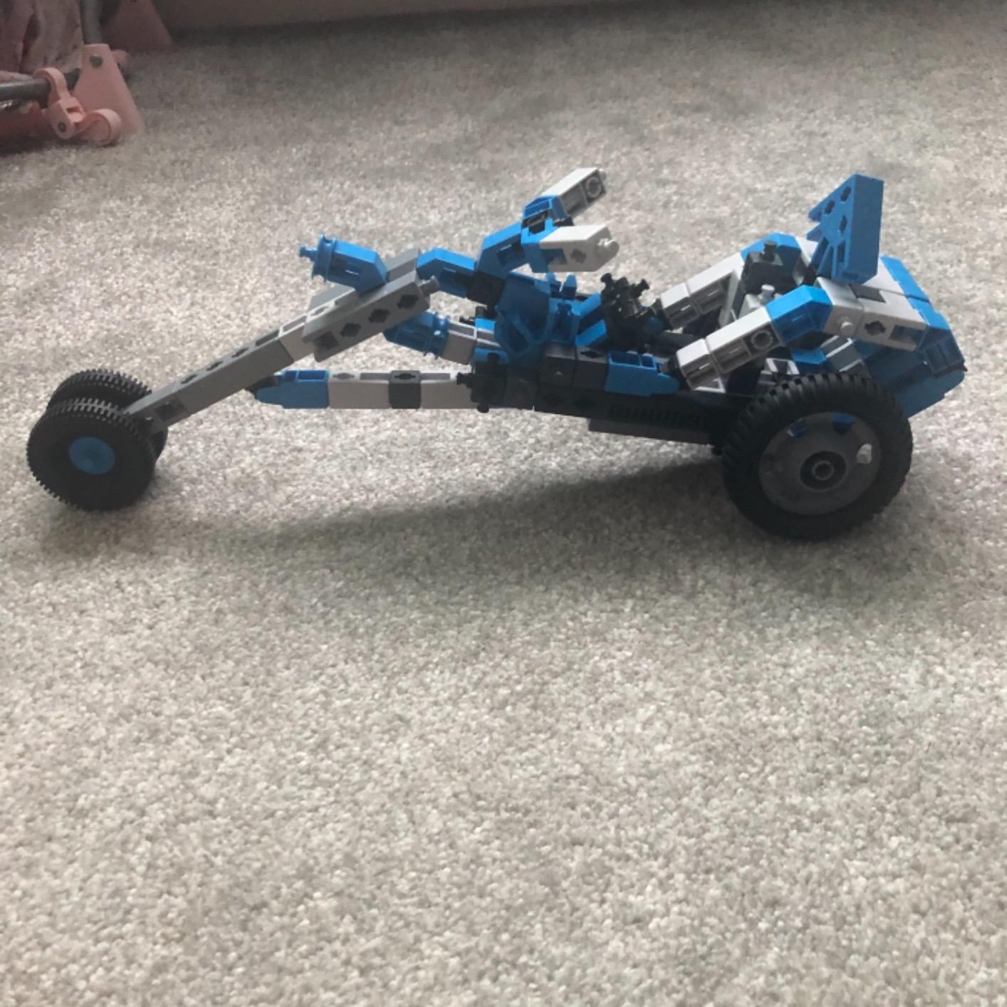 Engino Creative Engineering Maker Master 40 in 1 set motorizat dinozauri