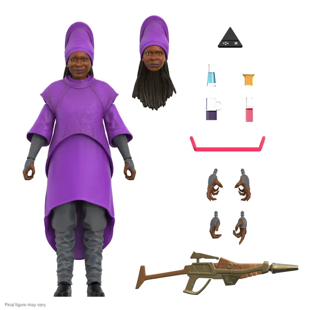 Super7 Star Trek TNG Ultimates Guinan figurina 18 cm articulata