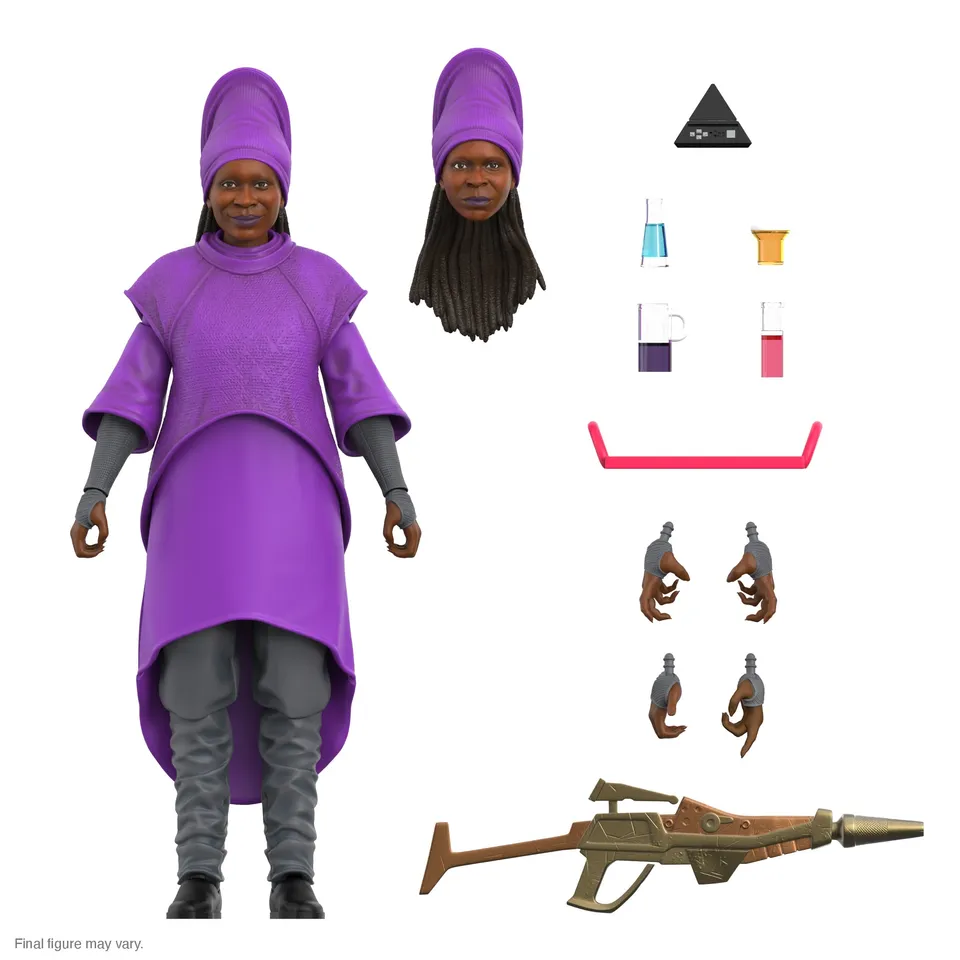 Super7 Star Trek TNG Ultimates Guinan figurina 18 cm articulata