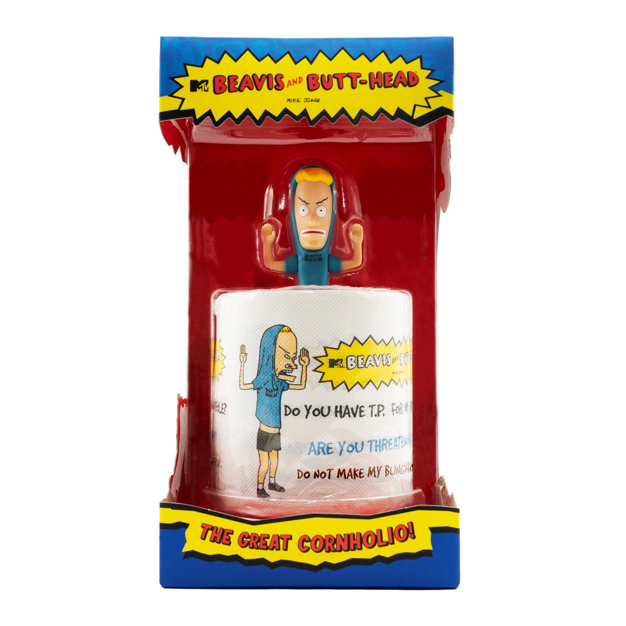 Super7 Beavis ReAction figurina Cornholio set cu hartie 9cm