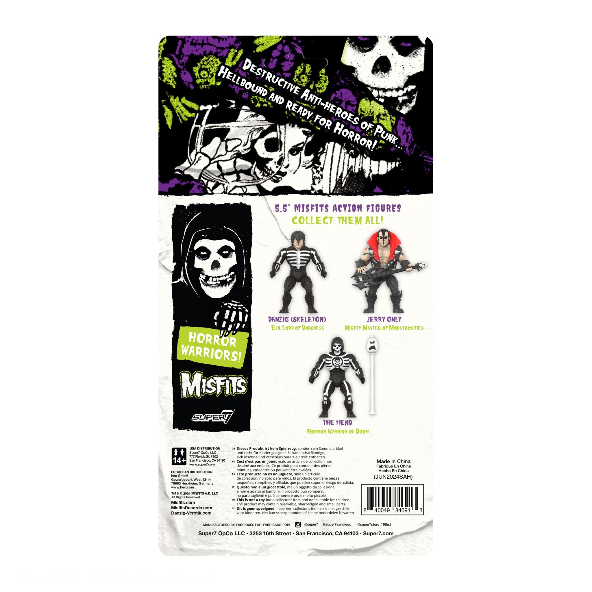 Super7 Misfits Vintage The Fiend figurină 14 cm