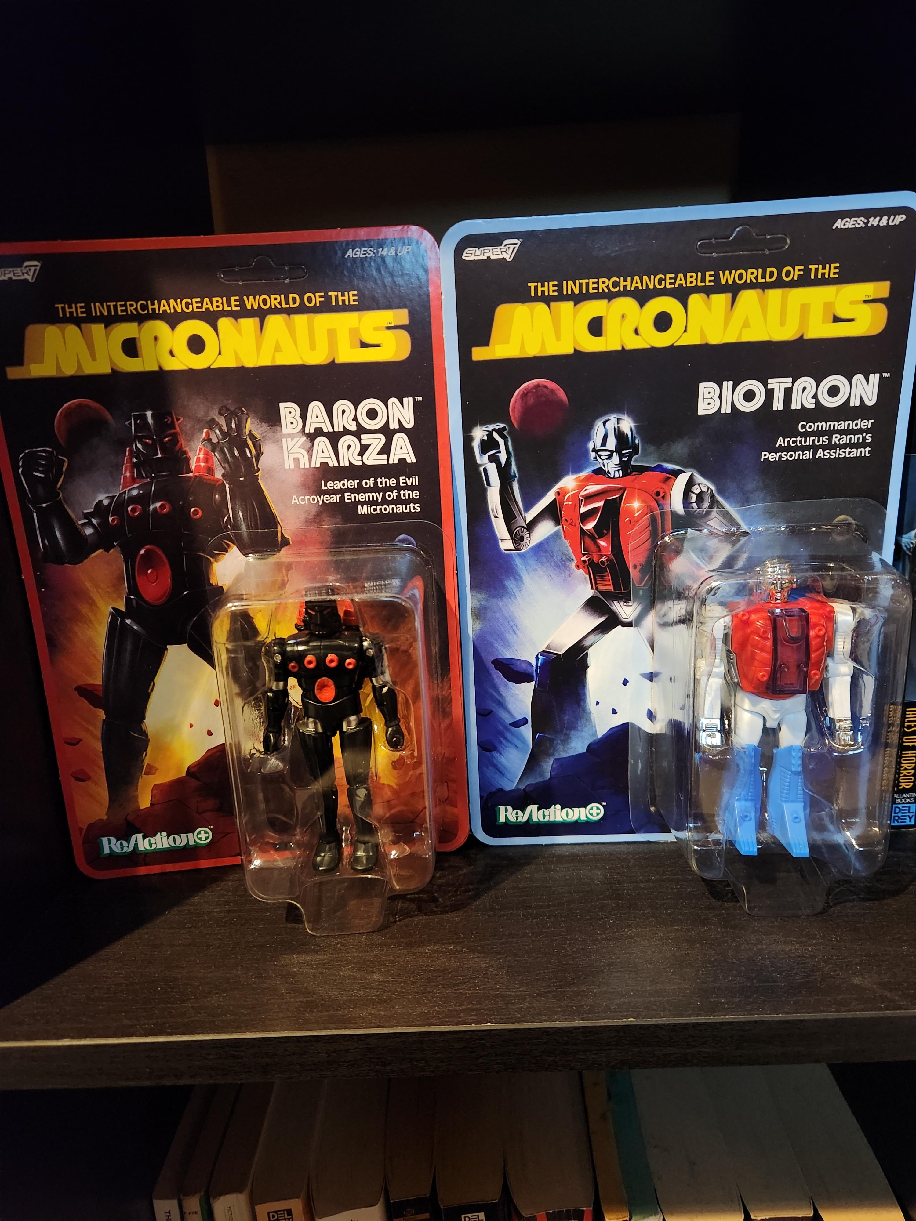 Super7 Micronauts ReAction+ Biotron figurina 9,5 cm