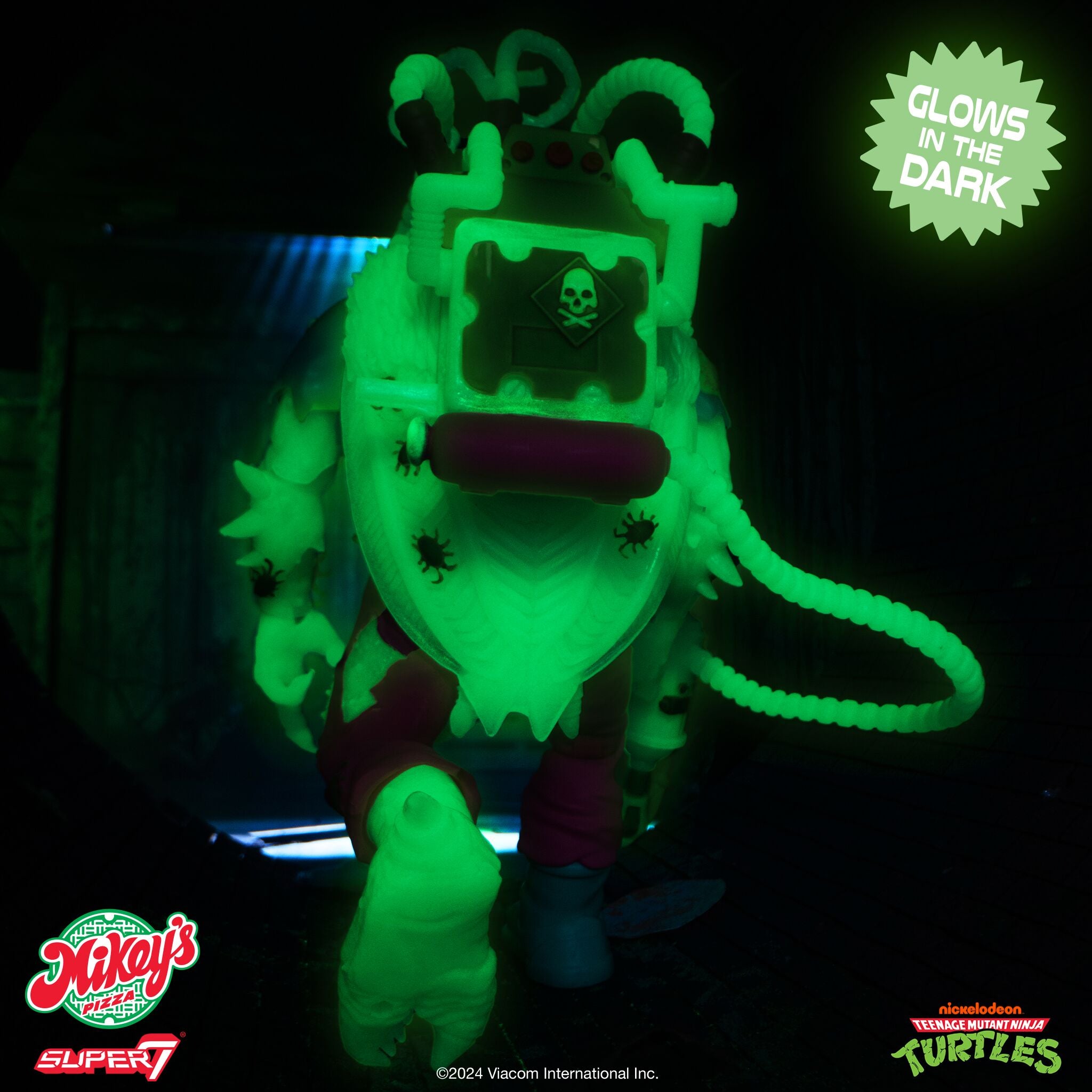 Super7 TMNT Ultimates Scumbug Glow figurină 18 cm