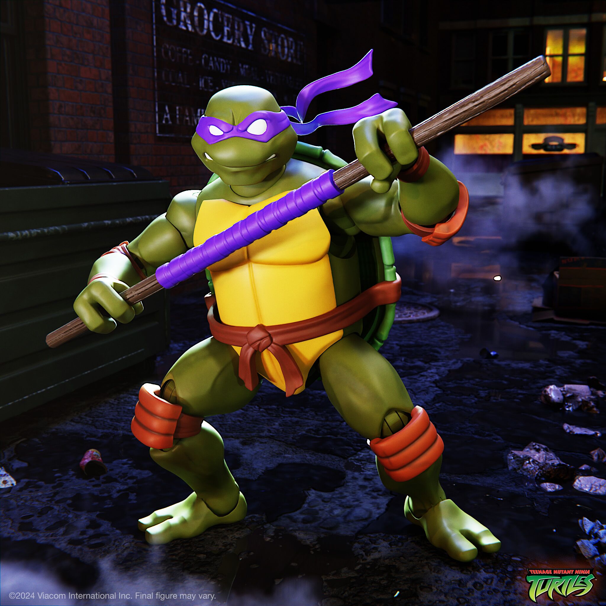 Super7 TMNT ULTIMATES Donatello 2003 figurina 18 cm Wave 12