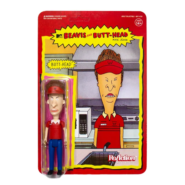 Super7 Beavis and Butt-Head ReAction figurina Butt-Head 12,7 cm